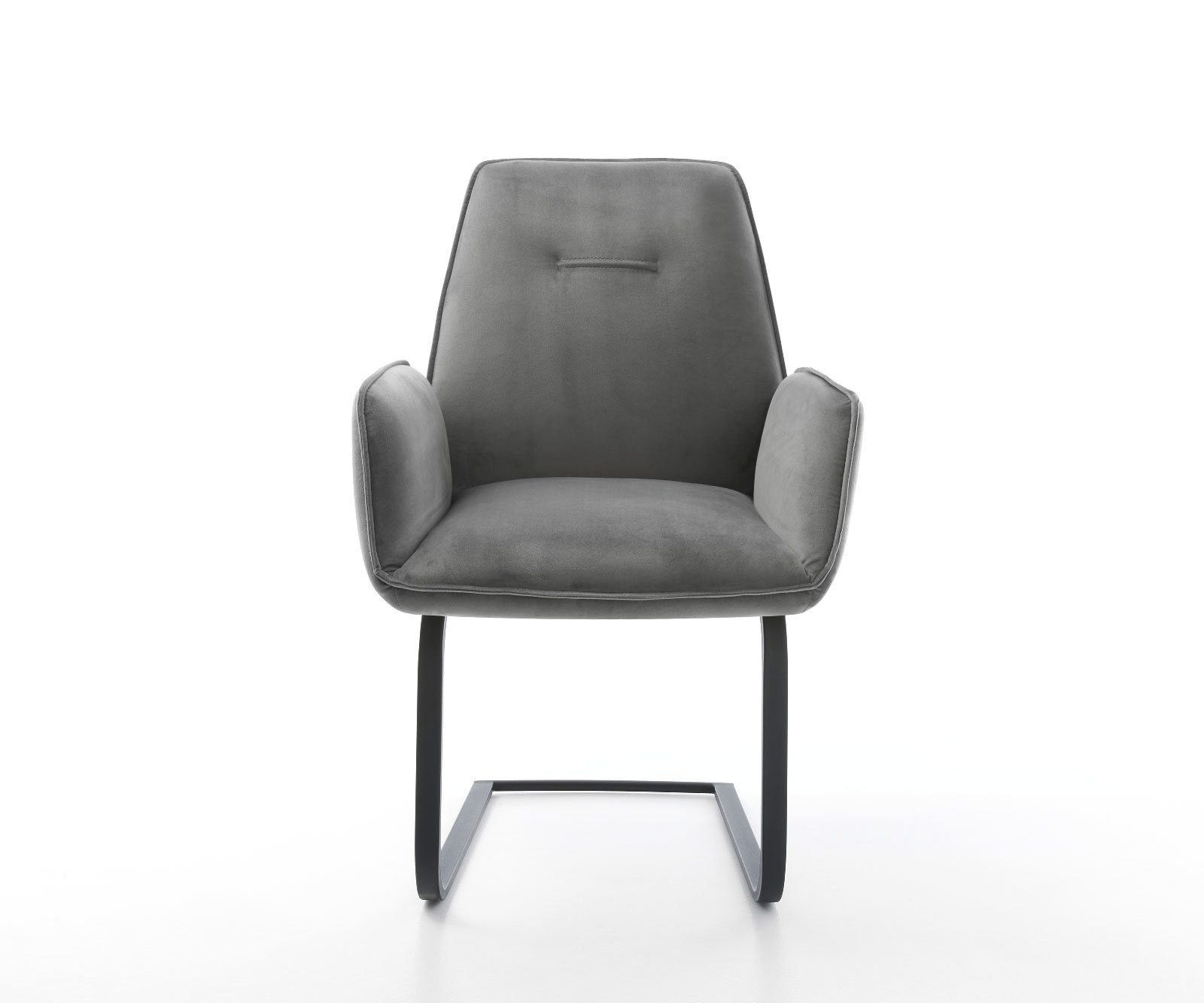 Sledemodel Zoa-Flex fluweel grijs sledemodel vlak zwart pocketveer kern 1 Sledemodel Zoa-Flex fluweel grijs sledemodel vlak zwart pocketveer kern 1