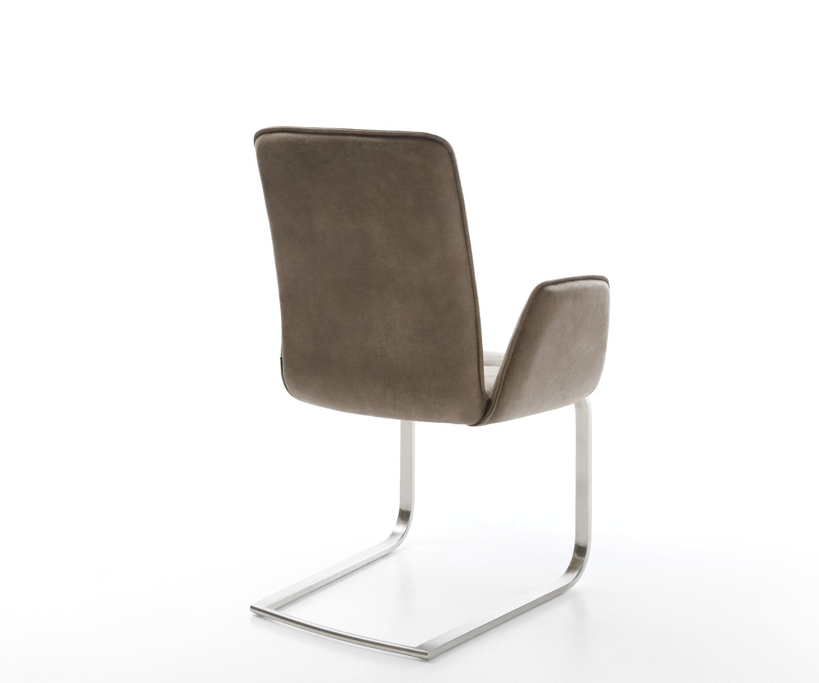 Sledemodel Vinja-Flex microvelours taupe vintage sledemodel vlak roestvrij staal 4 Sledemodel Vinja-Flex microvelours taupe vintage sledemodel vlak roestvrij staal 4