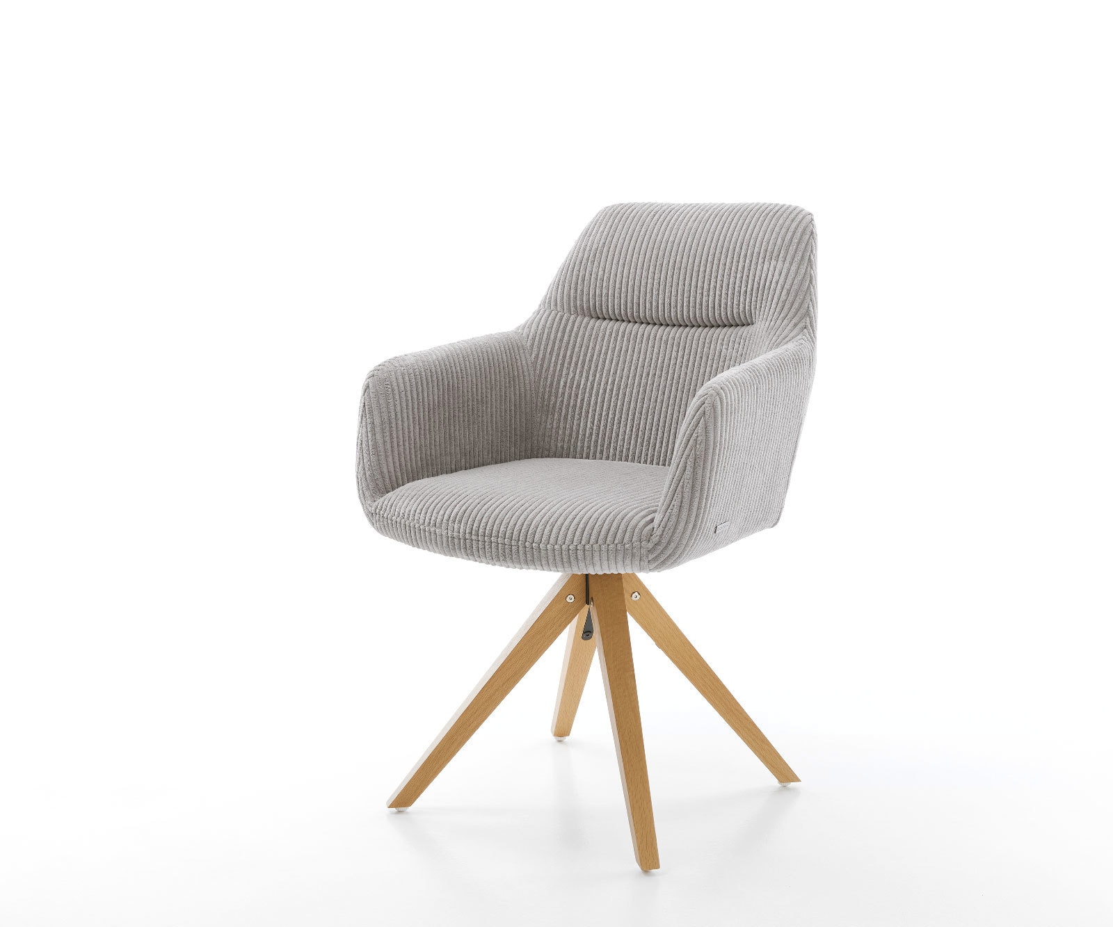 Eetkamerstoel Pejo-Flex koord zilver grijs houten frame hoekig natuur pocketveer kern Eetkamerstoel Pejo-Flex koord zilver grijs houten frame hoekig natuur pocketveer kern