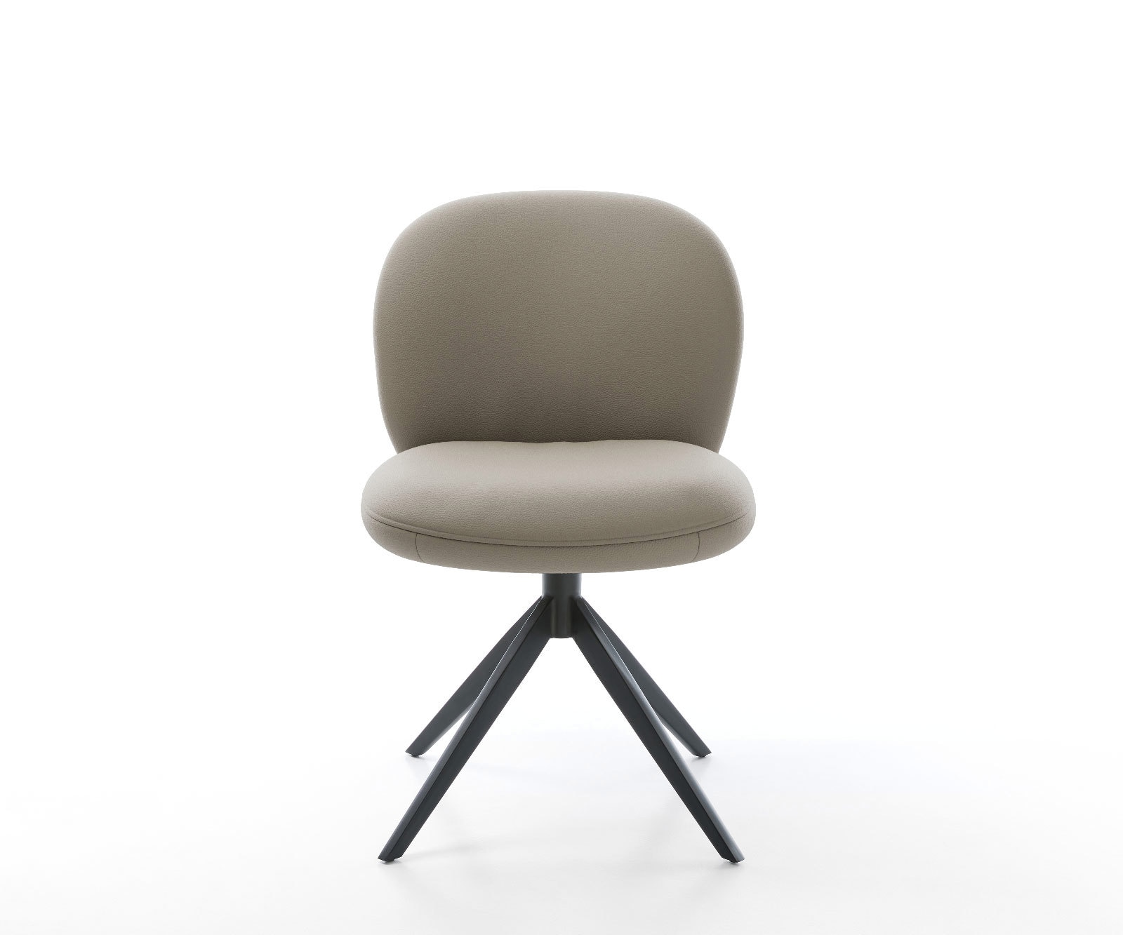 Draaistoel Nube-Flex echt leer mud kruisframe breed zwart 360° draaibaar rocker-functie pocketveer kern 1 Draaistoel Nube-Flex echt leer mud kruisframe breed zwart 360° draaibaar rocker-functie pocketveer kern 1