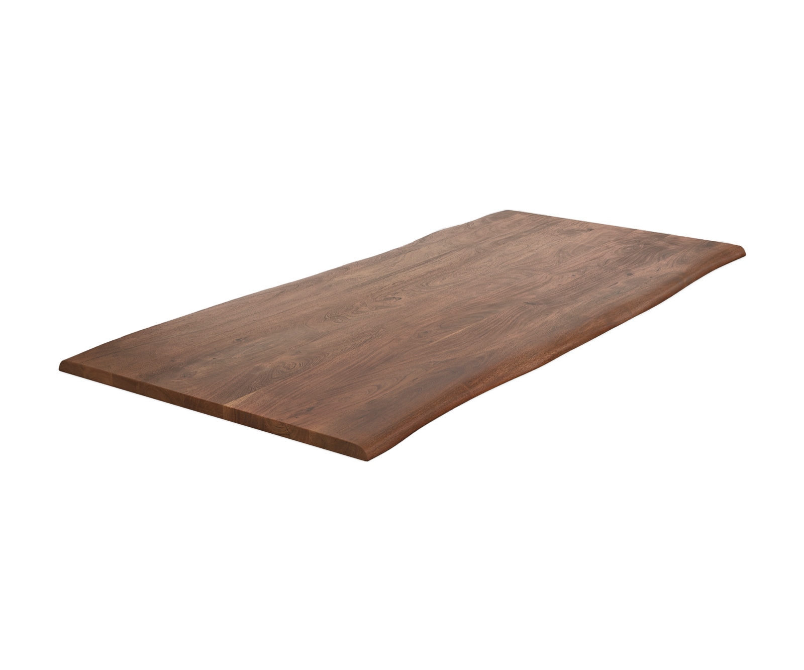 DELIFE Eettafelblad Edge 200x100cm acacia bruin Live-Edge