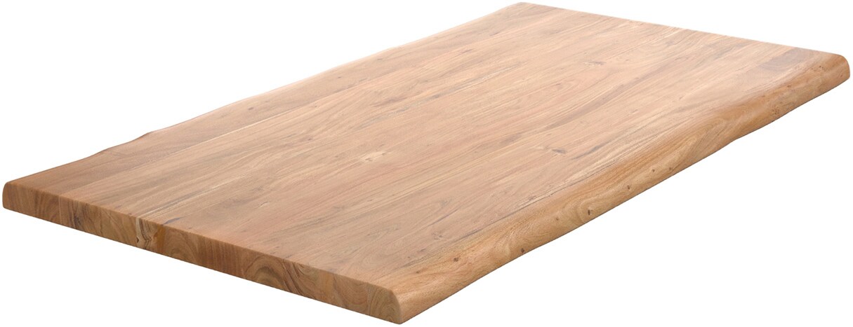 Eettafelblad Edge 160x90cm XL acacia natuur Live-Edge