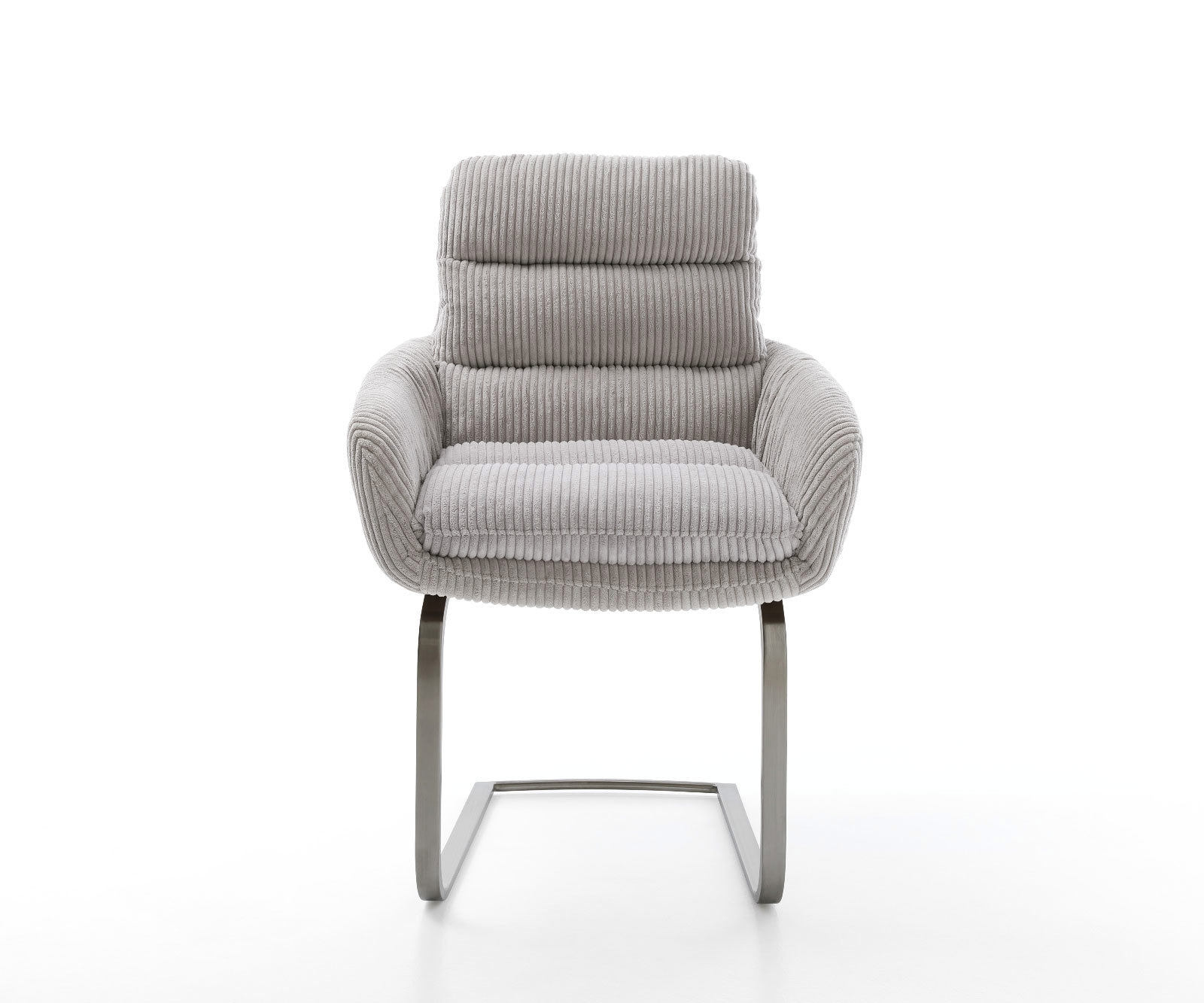 Sledemodel Abelia-Flex met armleuning koord zilver grijs sledemodel vlak grafiet 1 Sledemodel Abelia-Flex met armleuning koord zilver grijs sledemodel vlak grafiet 1