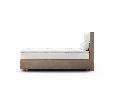 Boxspringbed met hoofdbord en matras