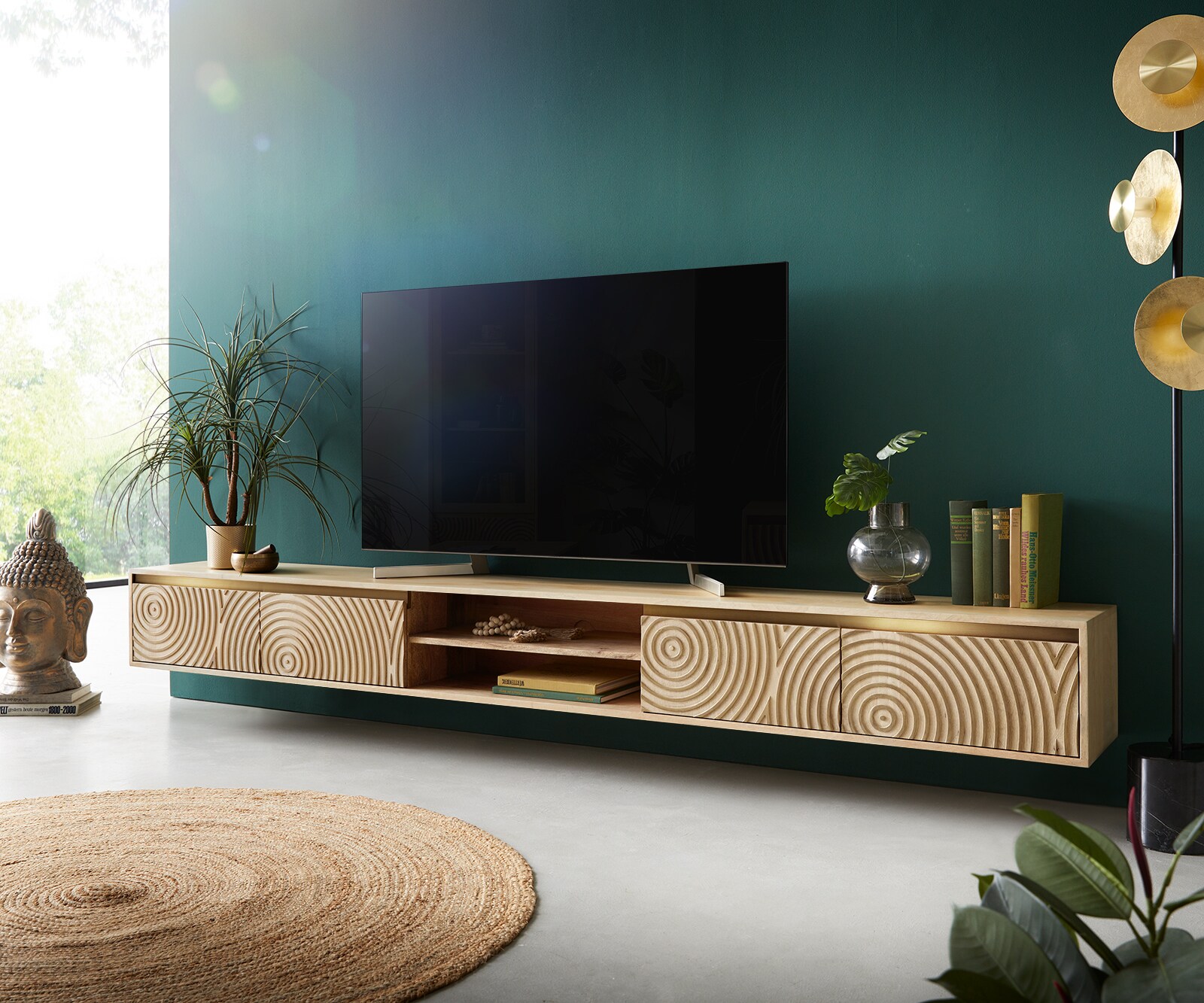 Tv-meubel Mango naturel 3