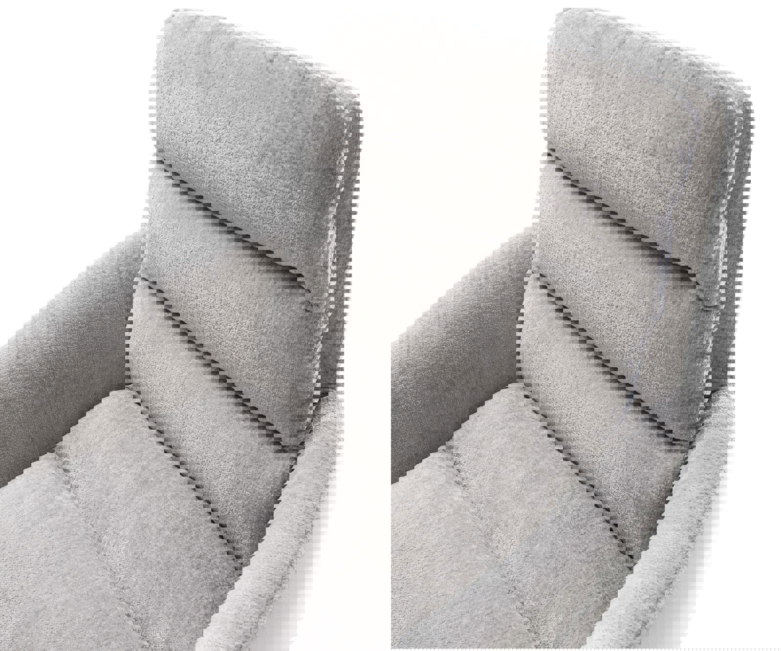 Draaistoel Abelia-Flex met armleuning materiaalmix echt leer wit-zilver grijs kruisframe breed wit 360° draaibaar rocker-functie 3 Draaistoel Abelia-Flex met armleuning materiaalmix echt leer wit-zilver grijs kruisframe breed wit 360° draaibaar rocker-functie 3