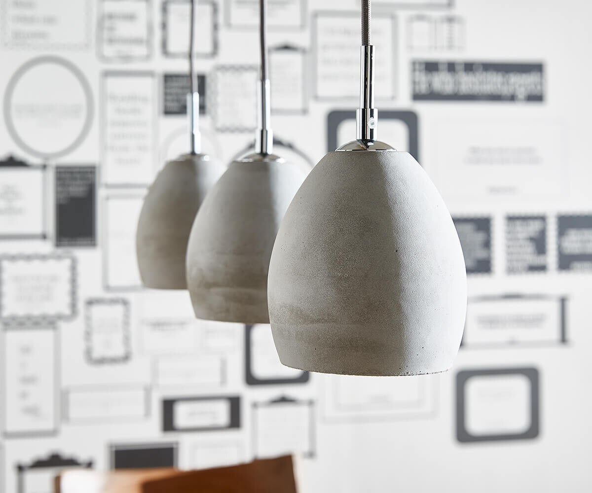 Hanglamp Cirillo 70x15 grijs 3 tinten beton 4