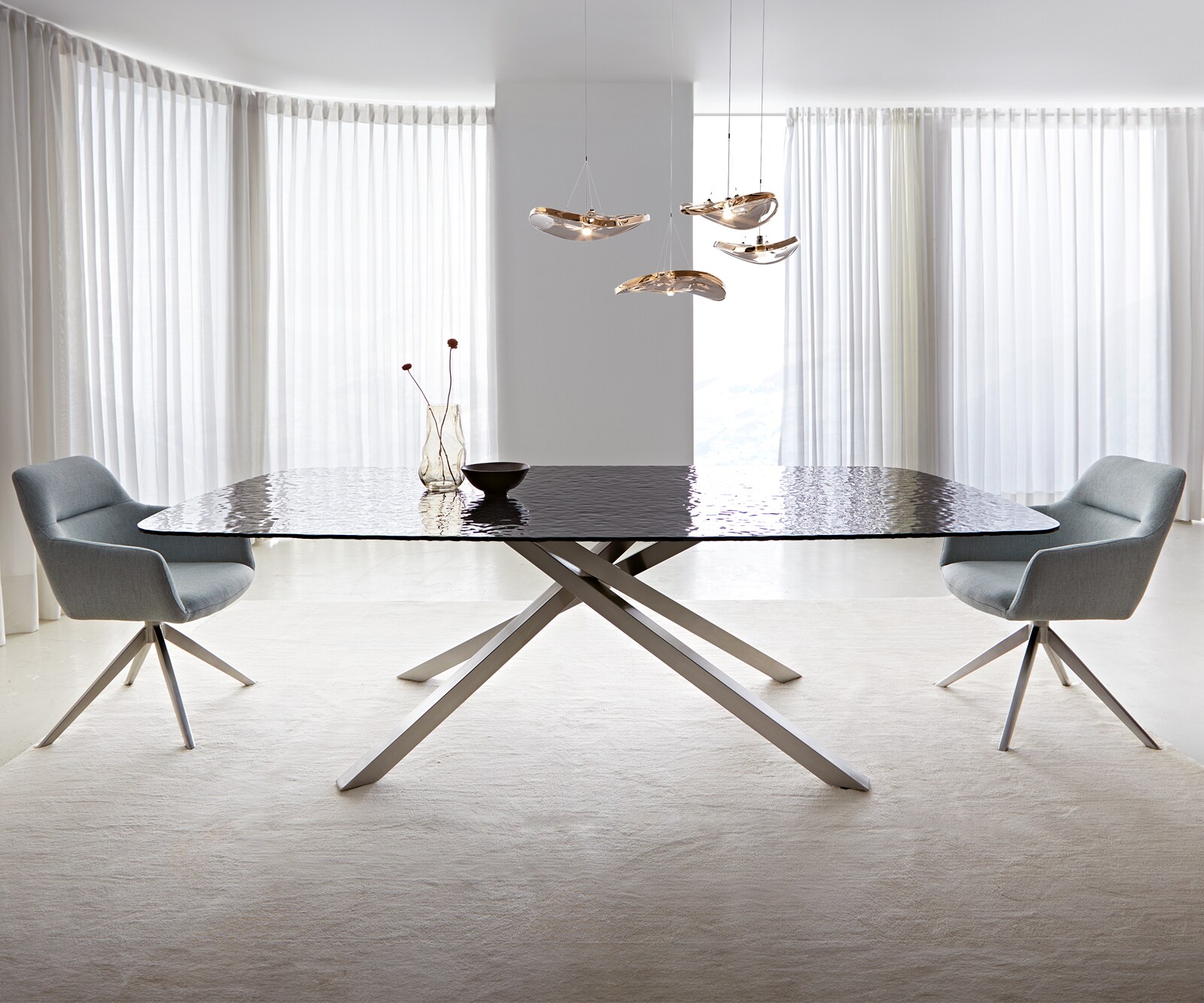 Kruisframe Rechthoekig metaal Zilver voor tafelbladen vanaf 200 cm 2 Kruisframe Rechthoekig metaal Zilver voor tafelbladen vanaf 200 cm 2