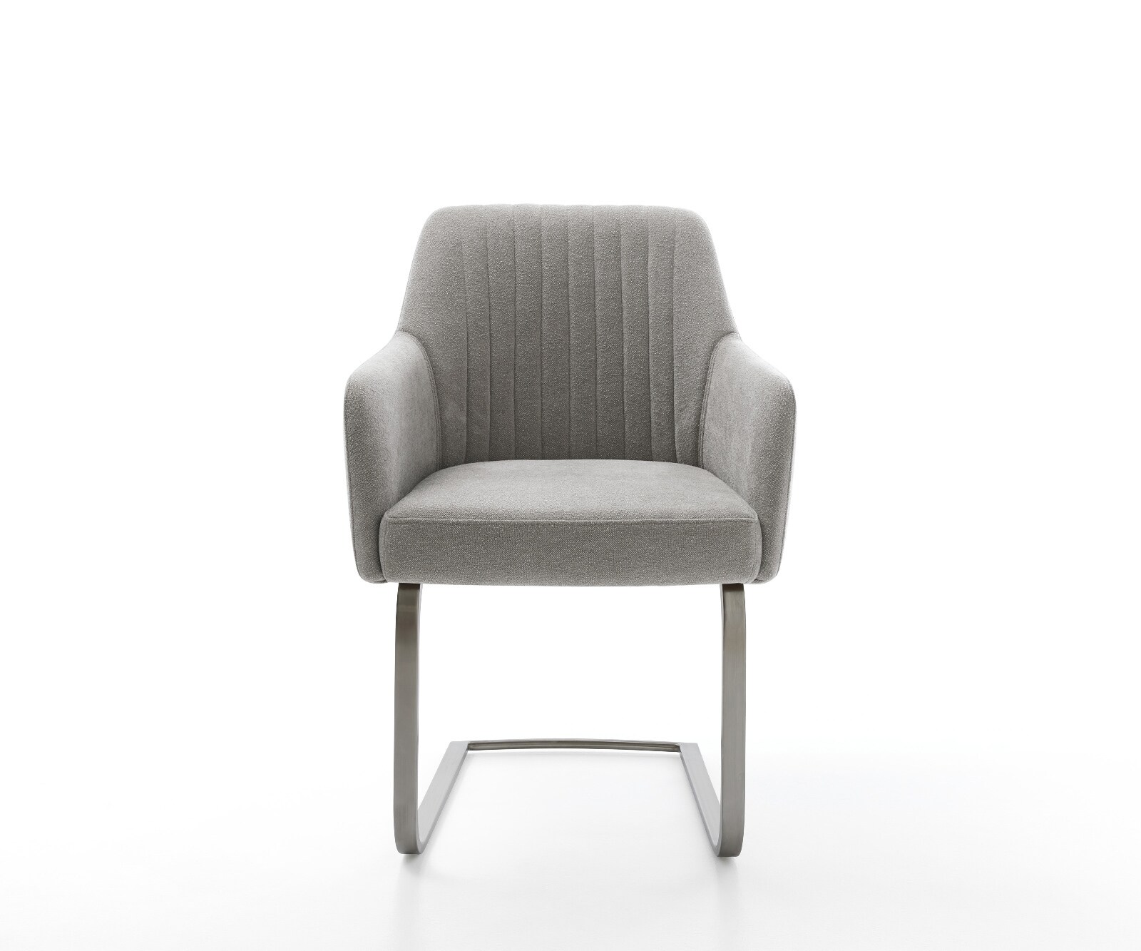 Sledemodel Greg-Flex zachte stof met structuur grijs sledemodel vlak grafiet pocketveer kern 2