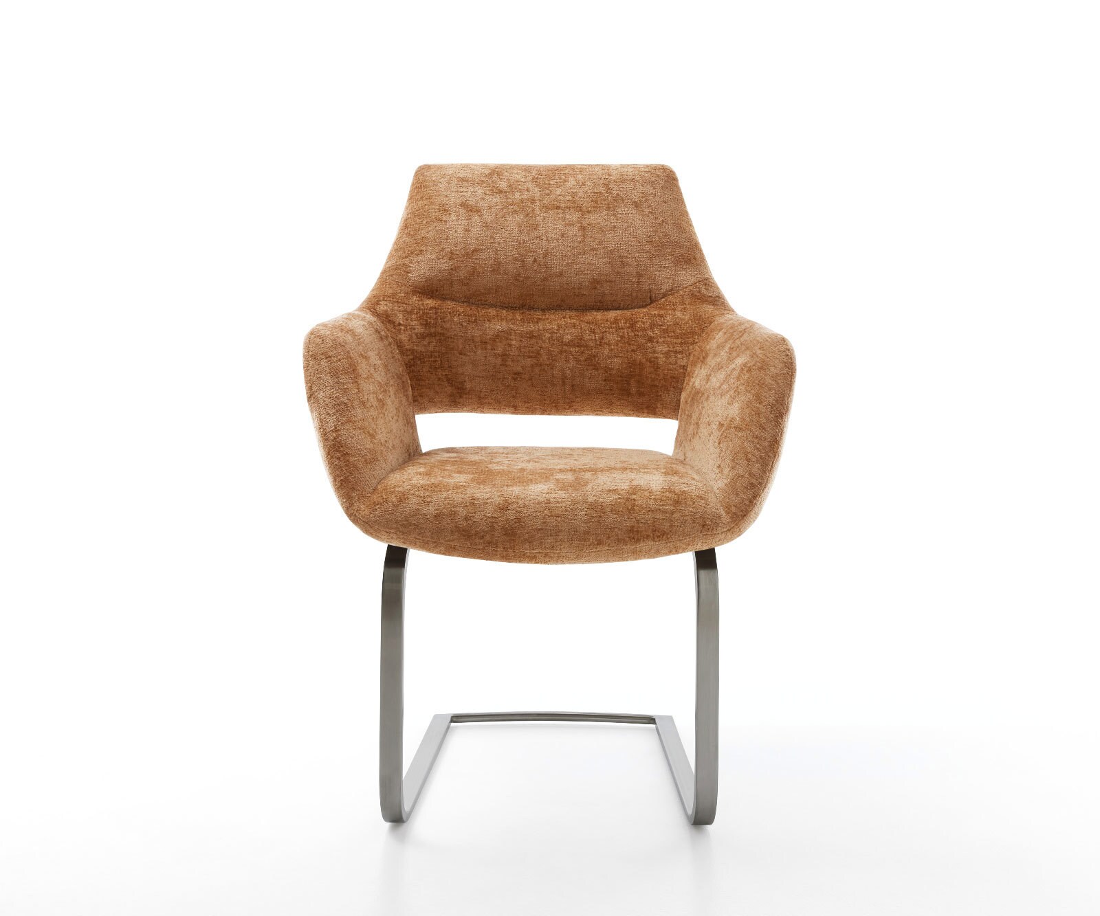 Sledemodel Yago-Flex met armleuning chenille roest sledemodel vlak grafiet pocketveer kern 2