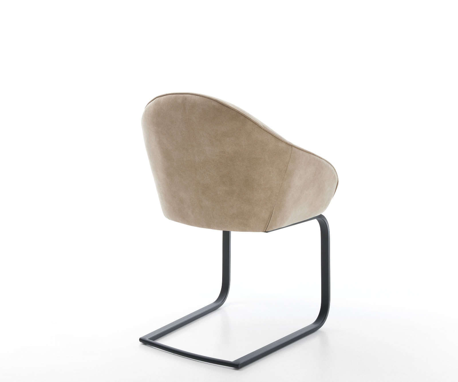 Sledemodel Gaio-Flex microvelours beige vintage sledemodel vlak zwart 5