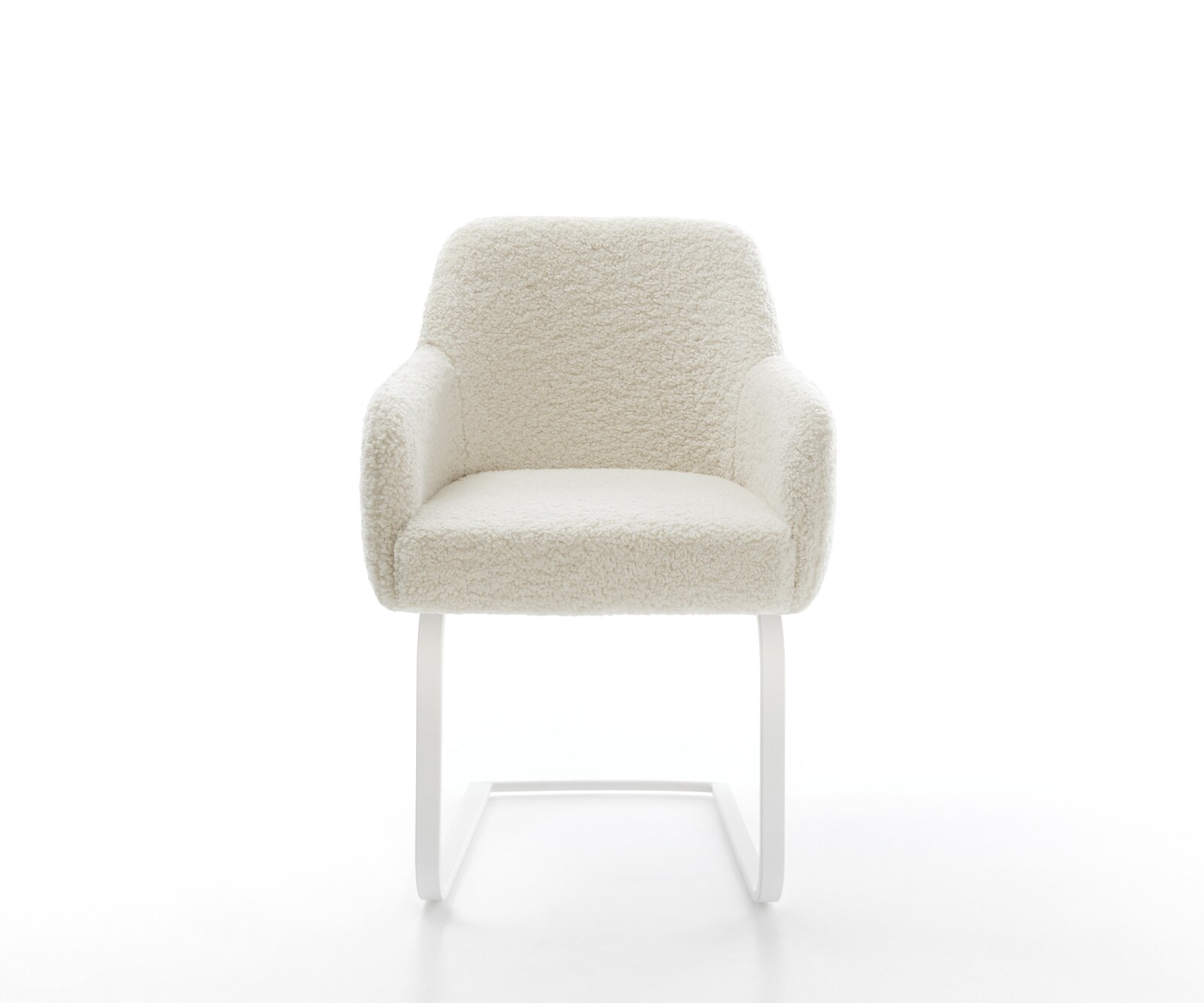 Sledemodel Greg-Flex teddy beige sledemodel vlak wit pocketveer kern 1