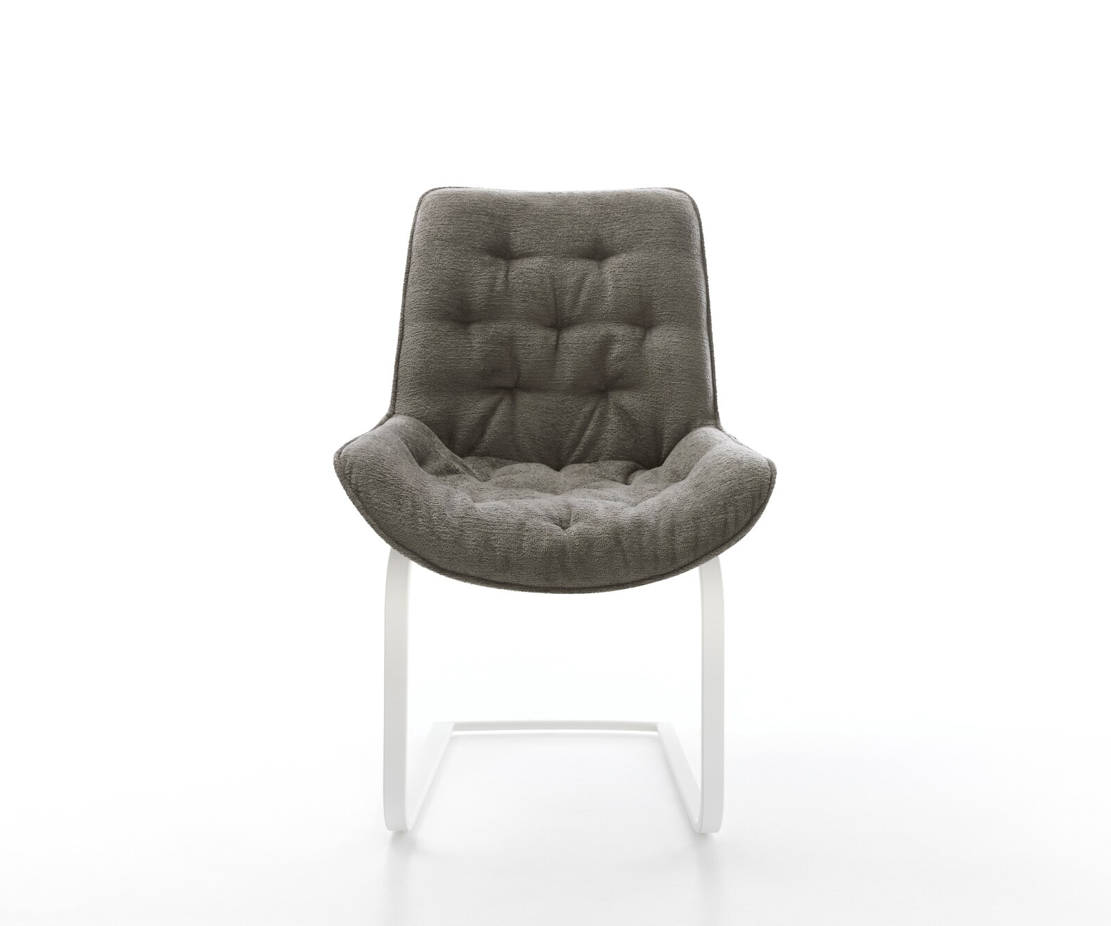 Sledemodel Taimi-Flex bouclé zacht mud sledemodel vlak wit 2