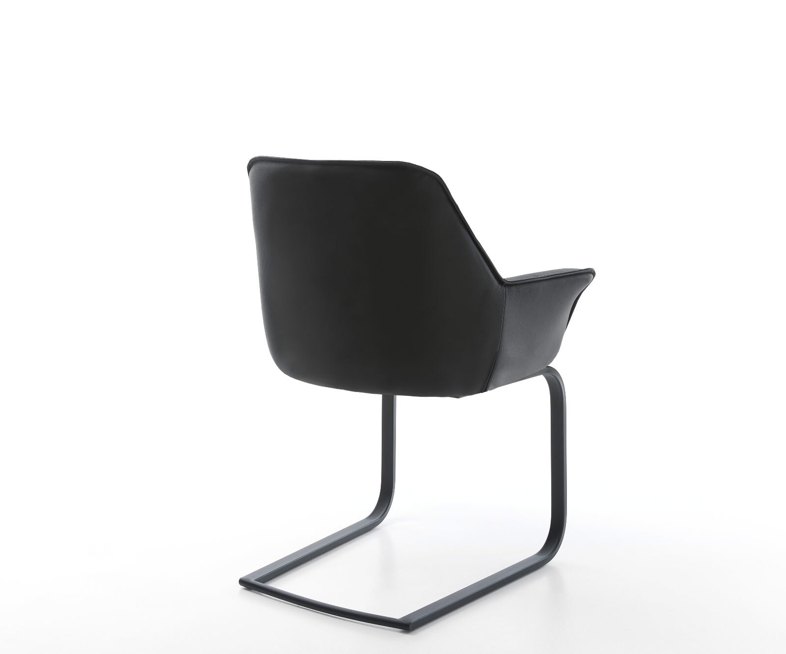 Sledemodel Kaira-Flex echt leer zwart sledemodel vlak zwart 5