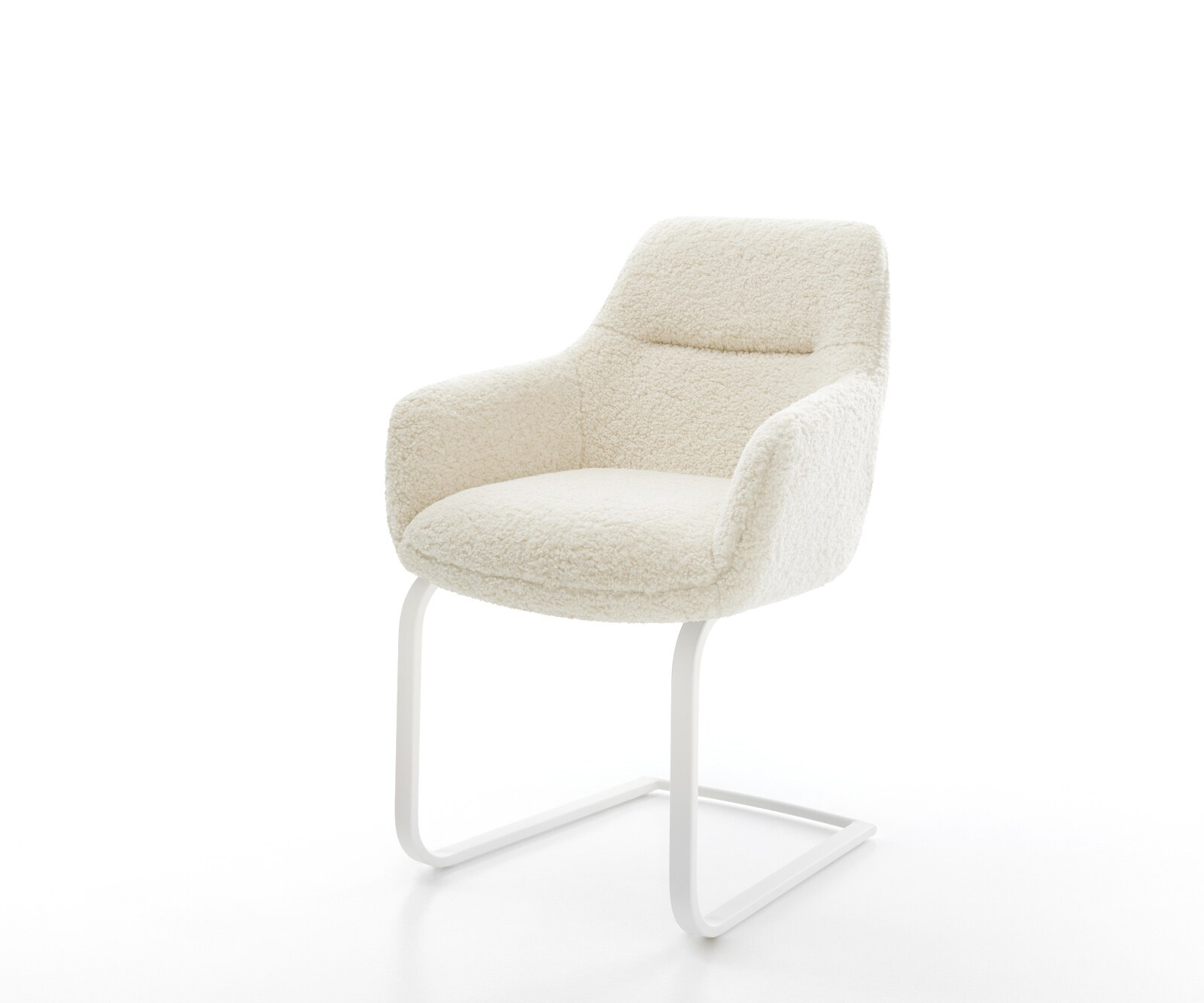 Sledemodel Pejo-Flex teddy beige sledemodel vlak wit pocketveer kern 1