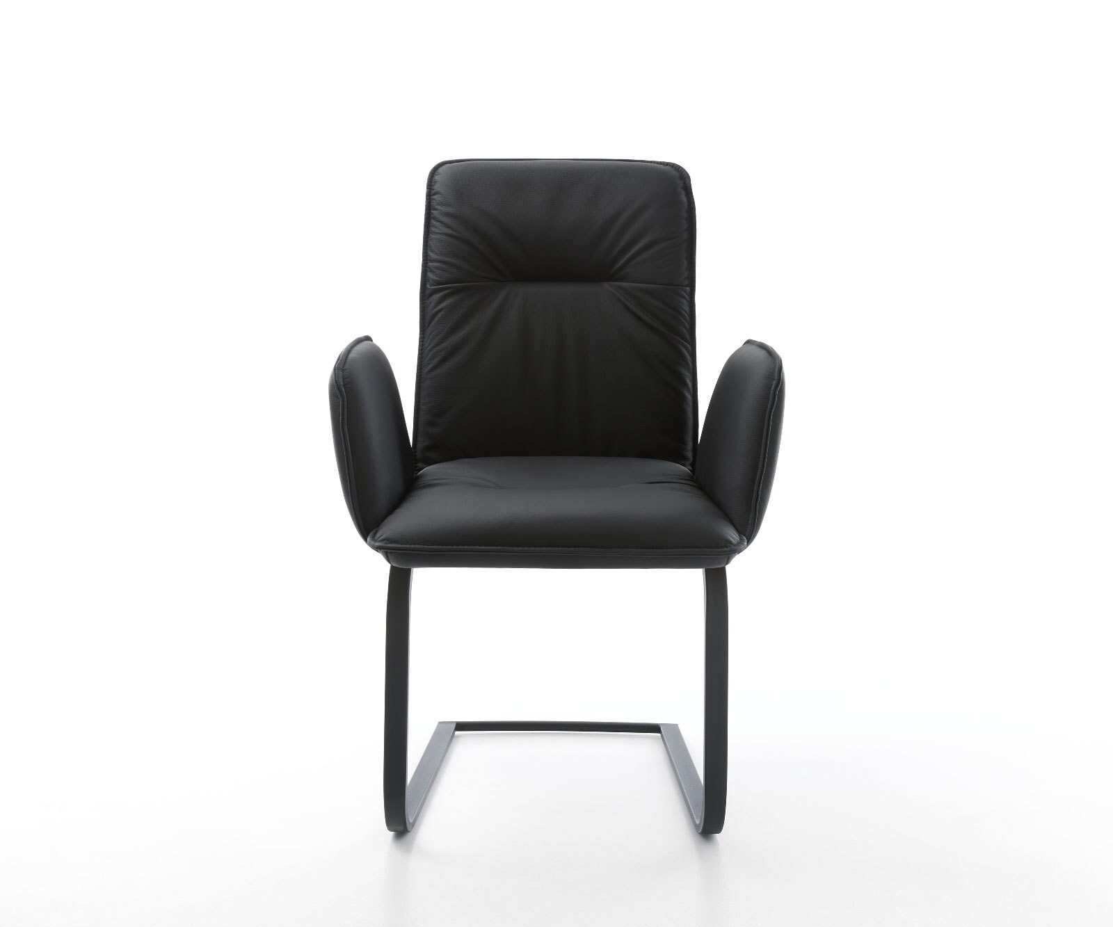 Sledemodel Vinja-Flex echt leer zwart sledemodel vlak zwart 1 Sledemodel Vinja-Flex echt leer zwart sledemodel vlak zwart 1