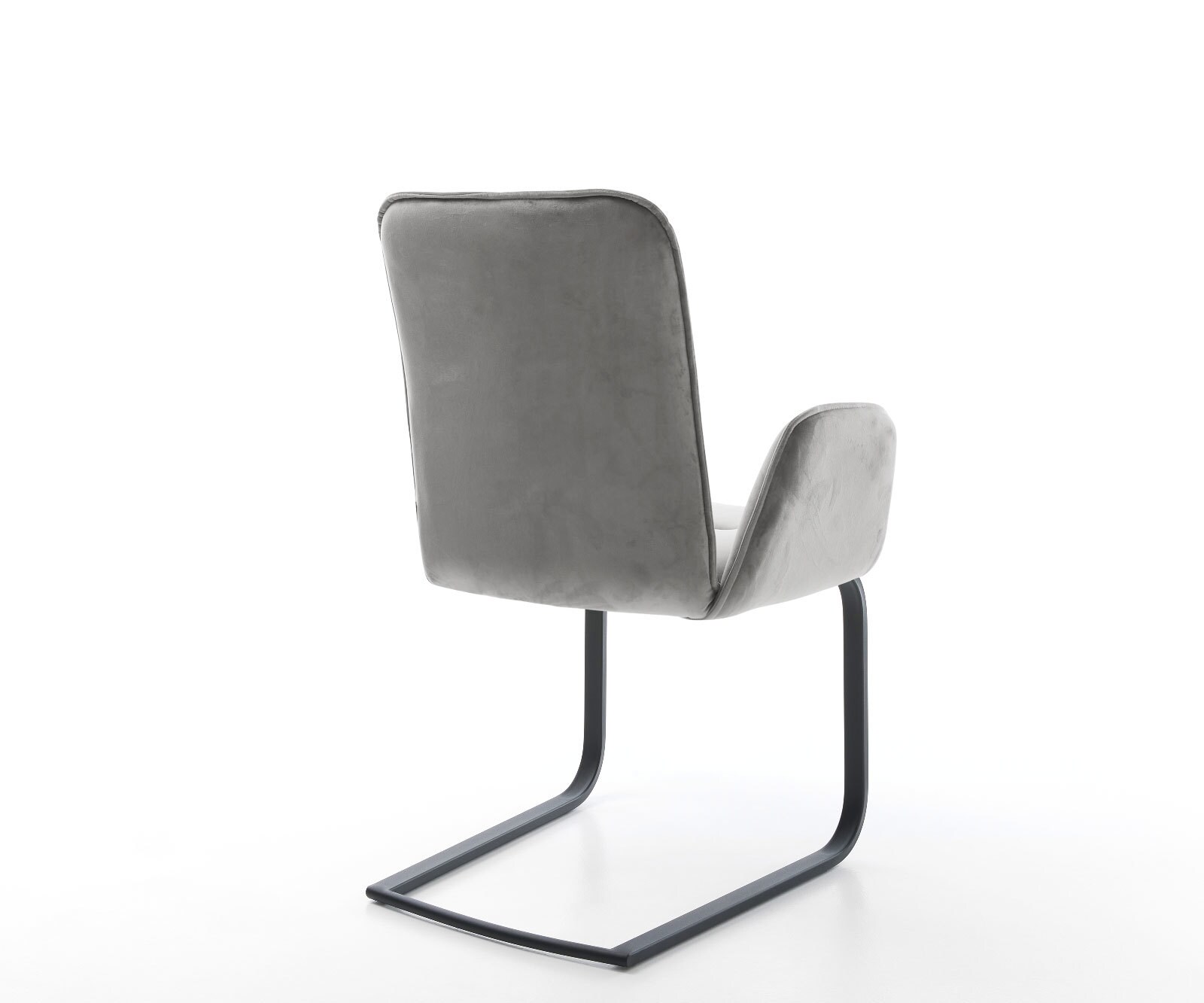 Sledemodel Vinja-Flex fluweel grijs sledemodel vlak zwart 4 Sledemodel Vinja-Flex fluweel grijs sledemodel vlak zwart 4