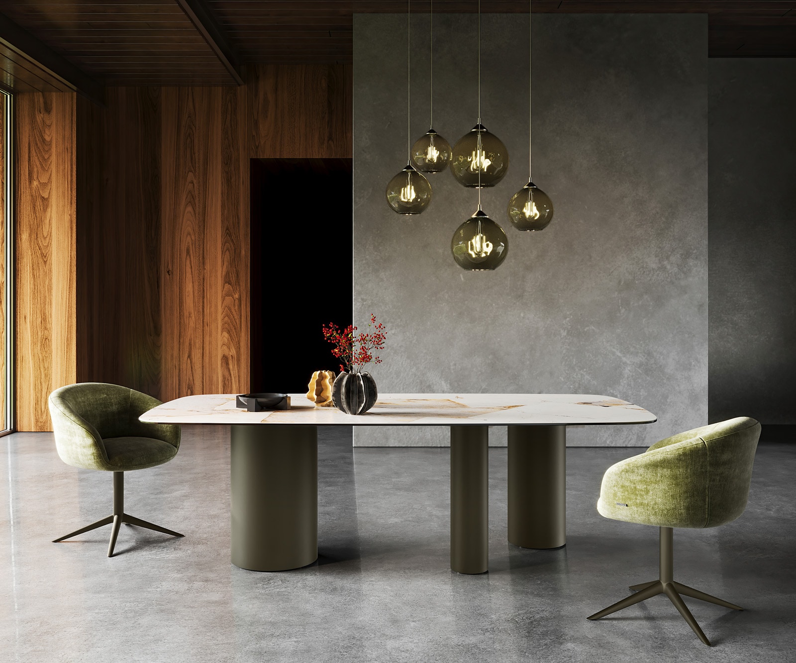 Eetkamertafel Edge Boot 240x120 keramiek Iris FMG Patagonia Lappato Troa metaal effectafwerking titaan 1 Eetkamertafel Edge Boot 240x120 keramiek Iris FMG Patagonia Lappato Troa metaal effectafwerking titaan 1
