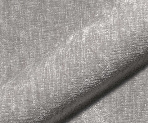 Stofstalen Flex Chenille Zilvergrijs