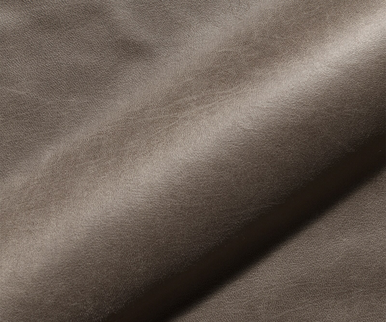 Eetkamerbank Taya-Flex 285x190 cm microvelours taupe vintage platte sledebasis afwerking met titaniumeffect pocketvering rechts 3