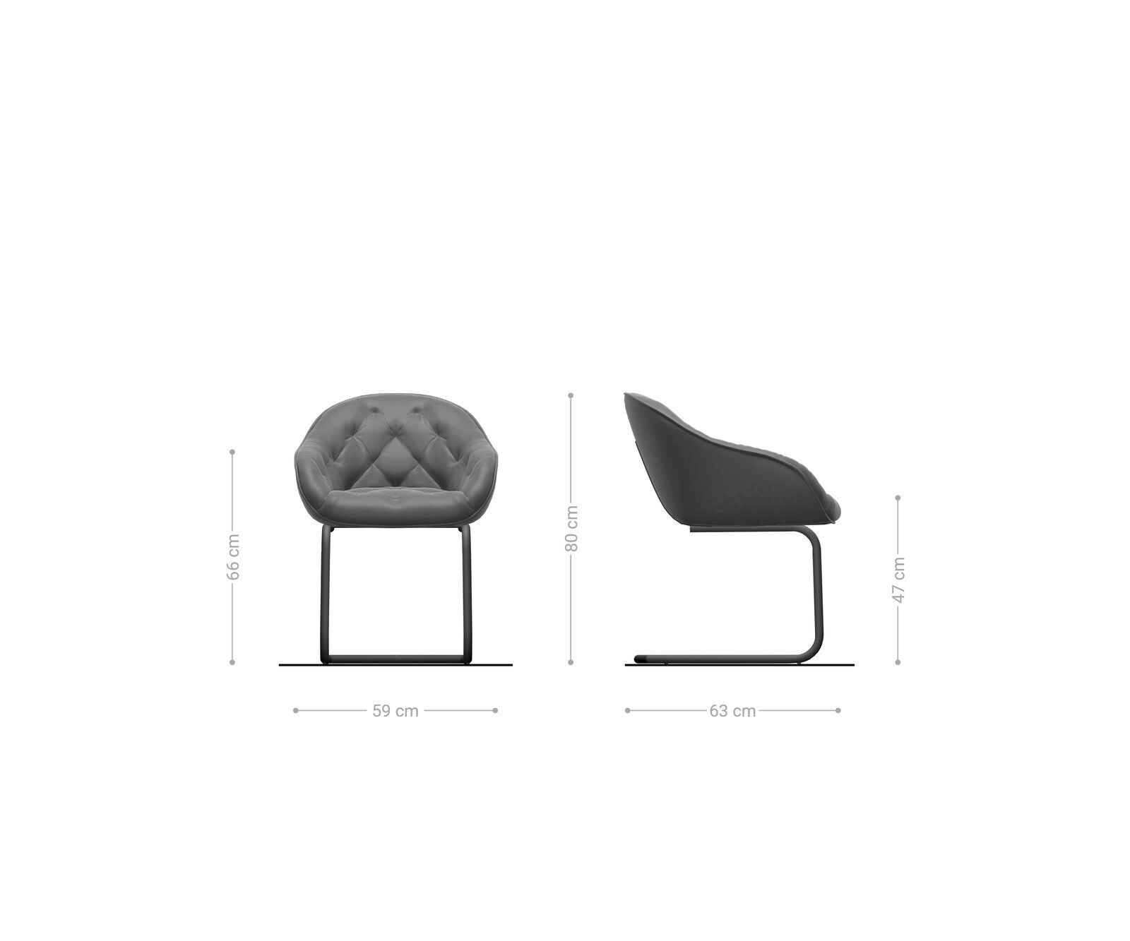Sledemodel Gaio-Flex echt leer zwart sledemodel rond zwart 5 Sledemodel Gaio-Flex echt leer zwart sledemodel rond zwart 5