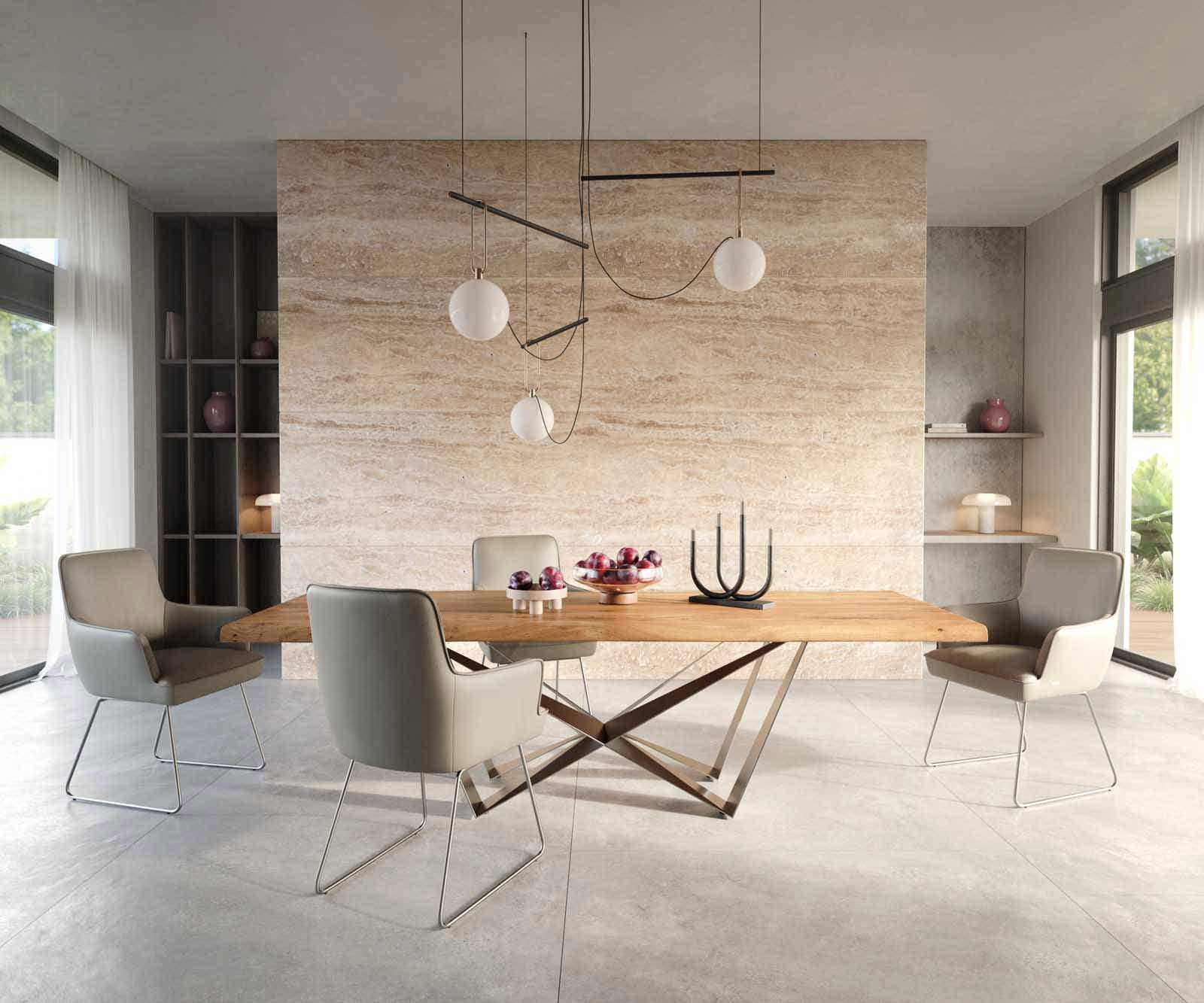 Eetkamerstoel Heira-Flex met armleuning echt leer mud slipframe roestvrij staal pocketveer kern 4 Eetkamerstoel Heira-Flex met armleuning echt leer mud slipframe roestvrij staal pocketveer kern 4