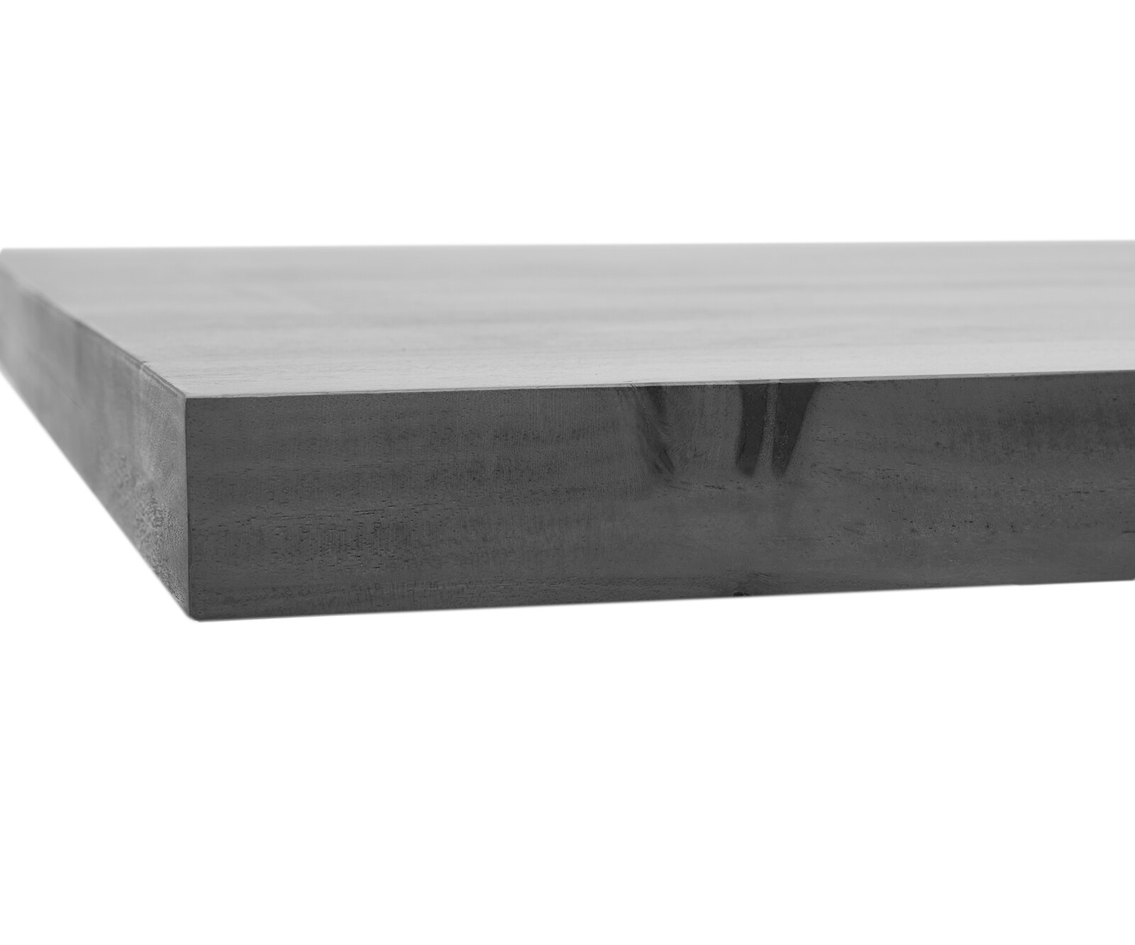 Eettafel Edge 200x100 XL acacia bruin roestvrijstaal breed 5