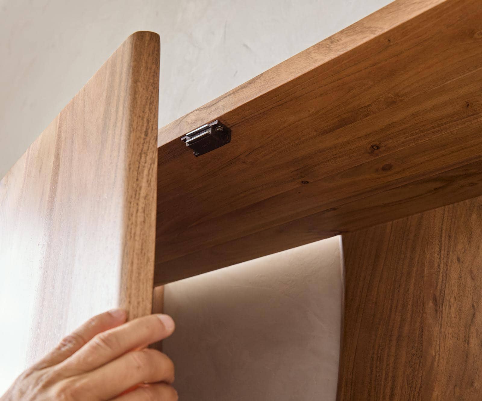 Kast Live-Edge 140x195 cm Acacia Natuur 2 deuren 6 Kast Live-Edge 140x195 cm Acacia Natuur 2 deuren 6