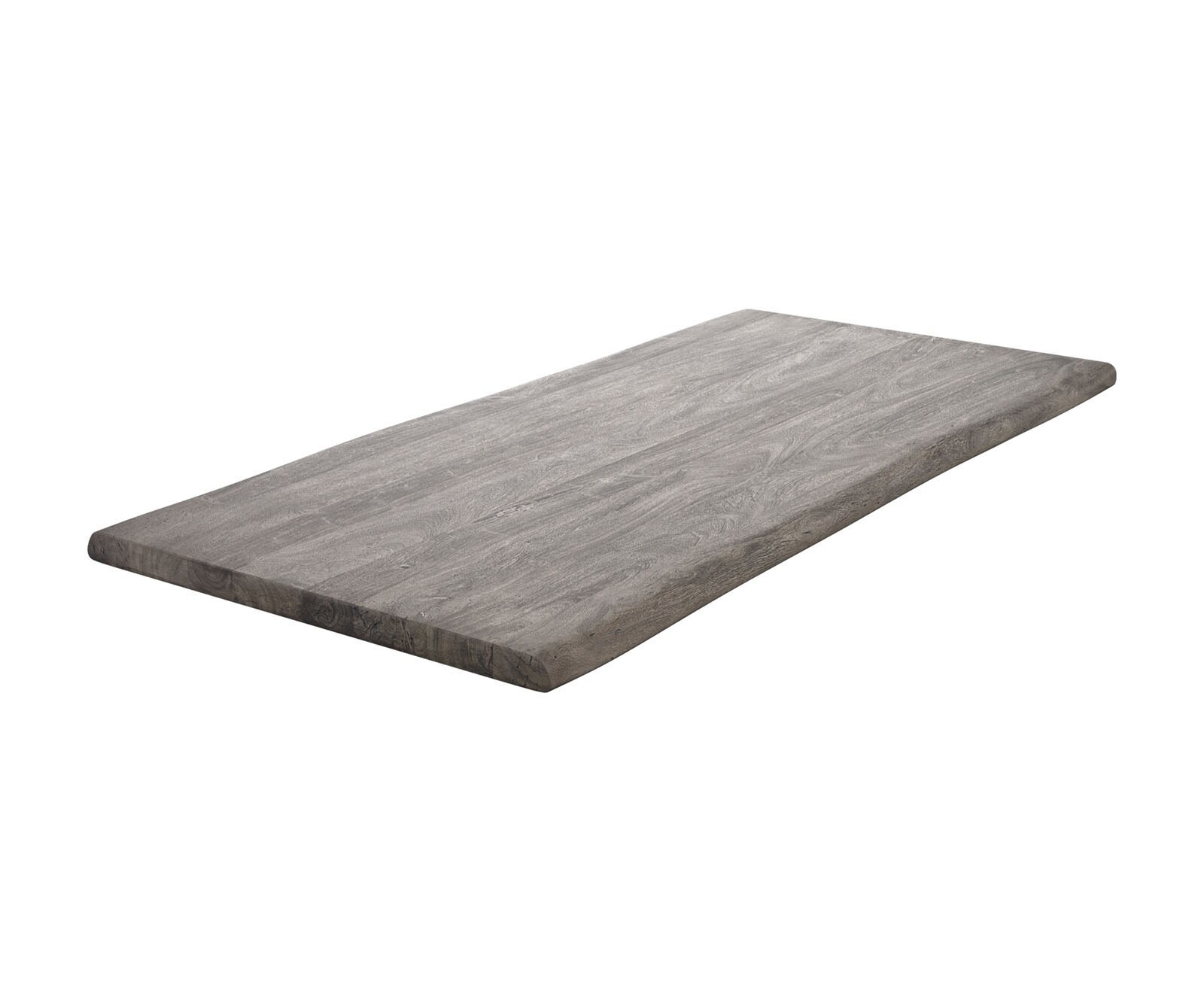 Eettafelblad Edge 200x100cm XL acacia platina Live-Edge