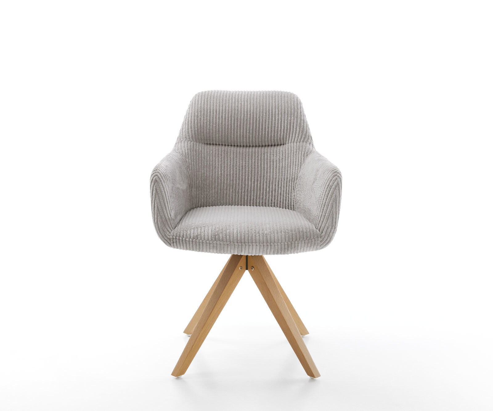 Eetkamerstoel Pejo-Flex koord zilver grijs houten frame hoekig natuur pocketveer kern 1 Eetkamerstoel Pejo-Flex koord zilver grijs houten frame hoekig natuur pocketveer kern 1