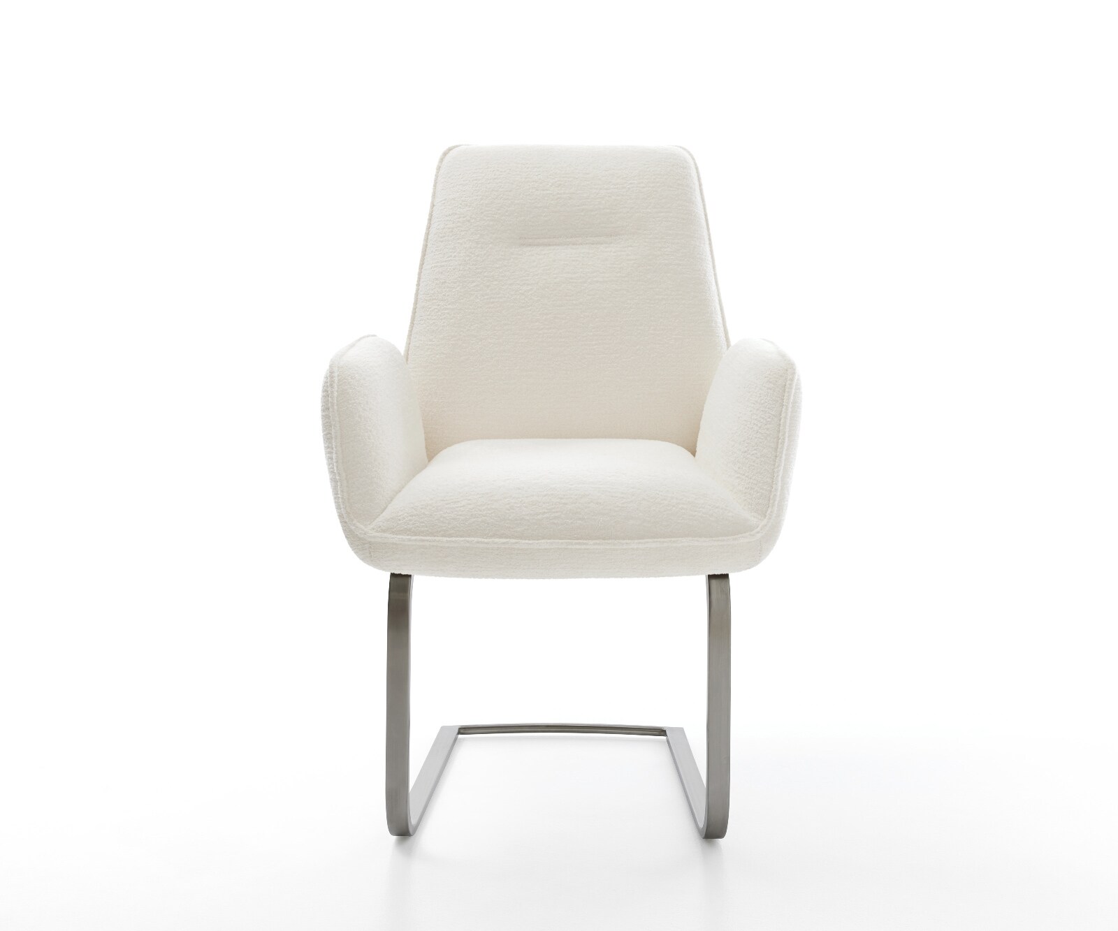 Sledemodel Zoa-Flex bouclé zacht beige sledemodel vlak grafiet pocketveer kern 1