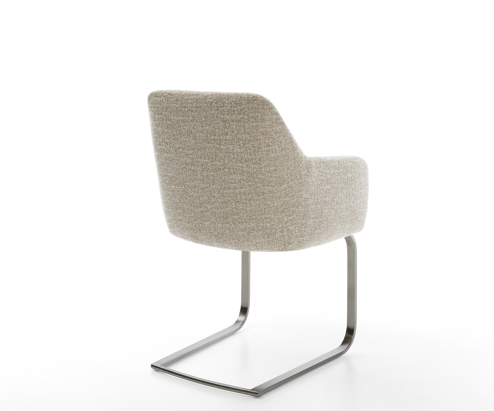 Sledemodel Greg-Flex geweven stof beige sledemodel vlak grafiet pocketveer kern 5