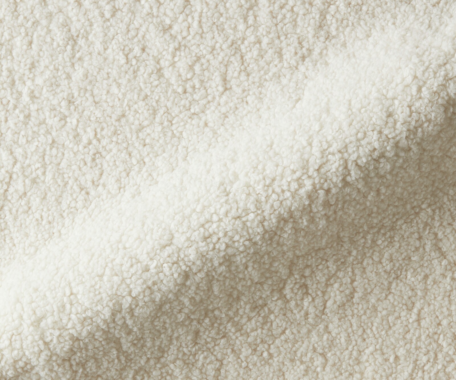 Gestoffeerd bedframe Espazio 180x200 cm Teddystof Beige 2