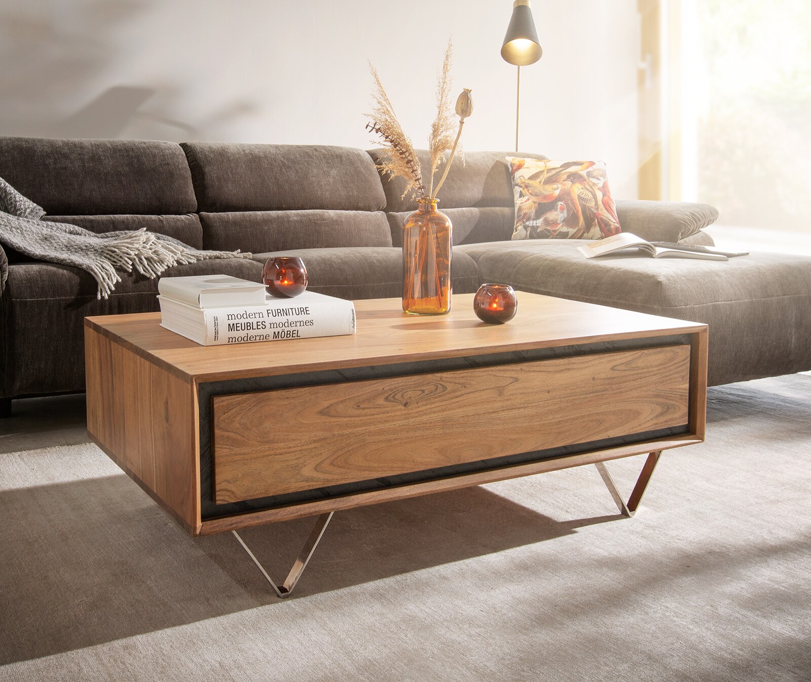 Salontafel Stonegrace acacia natuur steenfineer 1