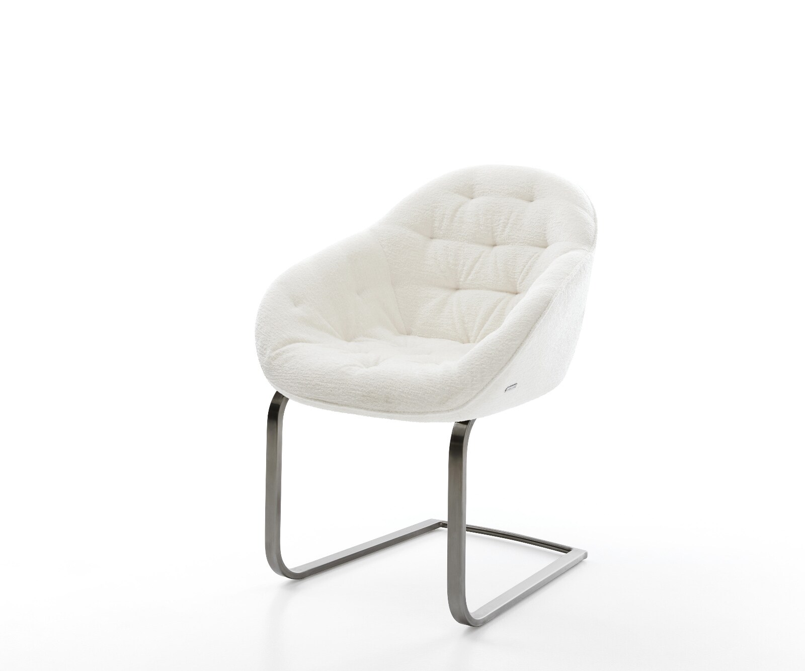 Sledemodel Gaio-Flex bouclé zacht beige sledemodel vlak grafiet 1