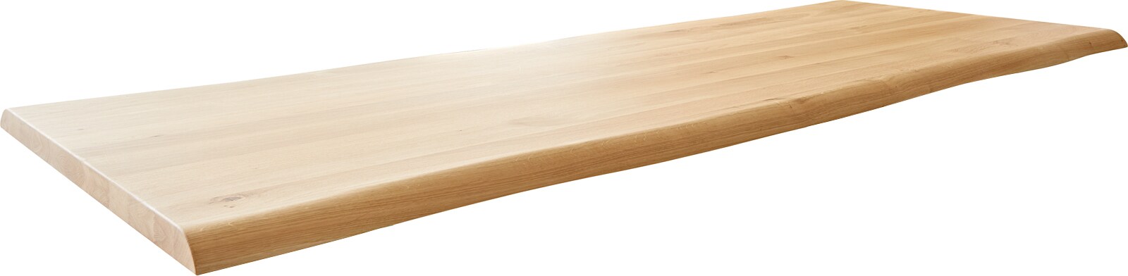 Eettafelblad Edge 260x100x2,5+2,5 eiken natuur gelakt Live-Edge 1