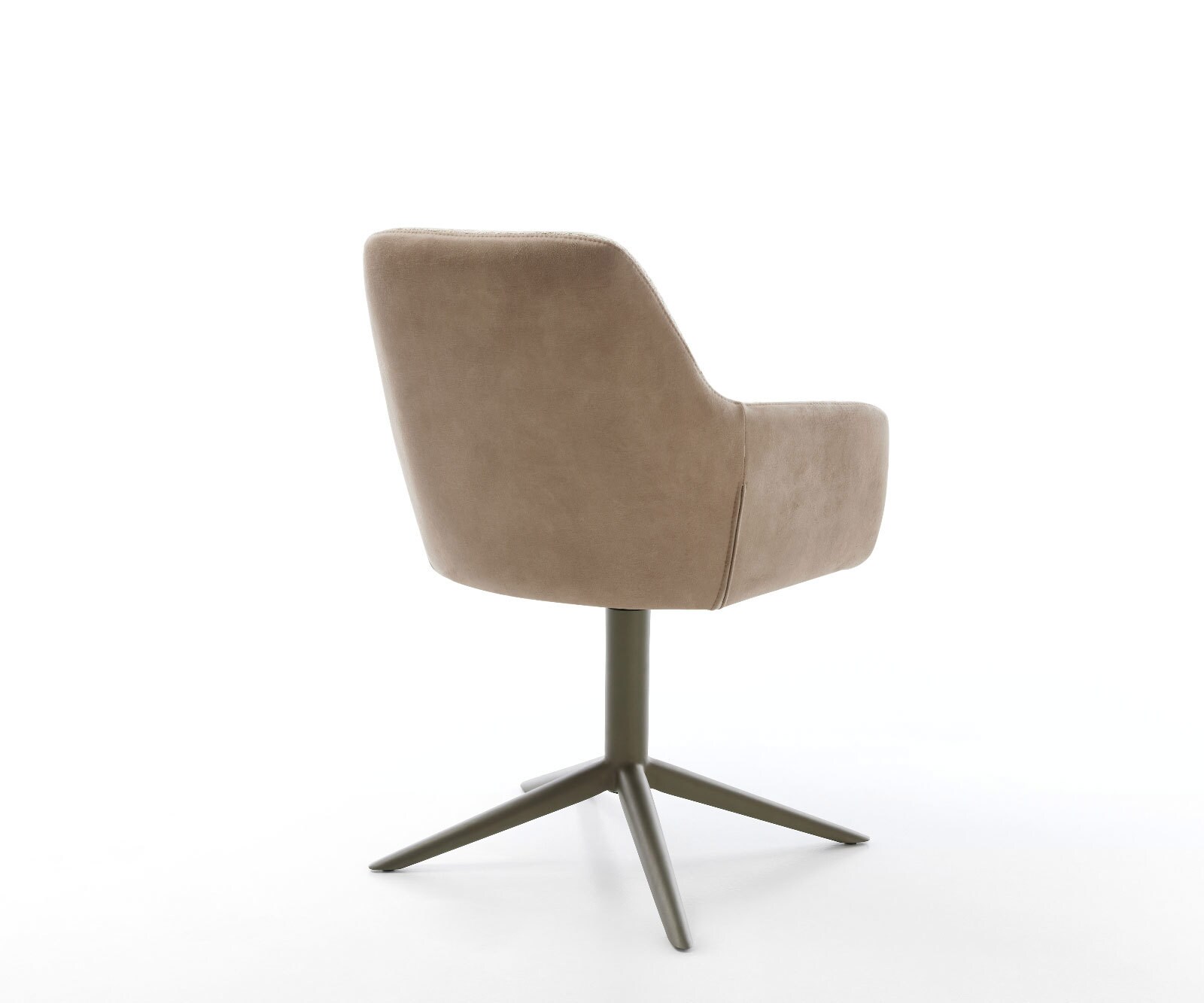 Draaistoel Pejo-Flex materiaalmix mud kruispoot afwerking met titanium 360° draaibaar rocker-functie pocketveer kern 4