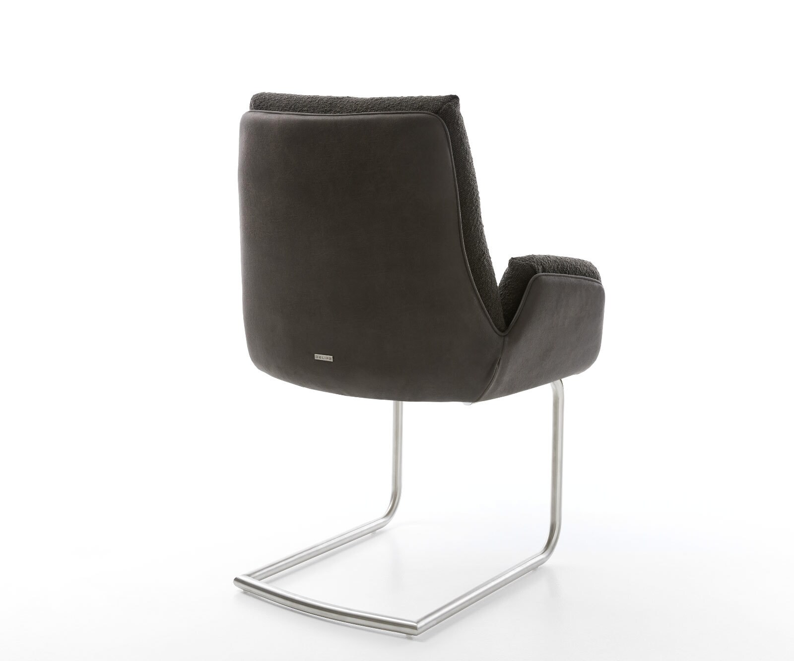 Sledemodel Clea-Flex materiaalmix zwart sledemodel rond roestvrij staal 4 Sledemodel Clea-Flex materiaalmix zwart sledemodel rond roestvrij staal 4