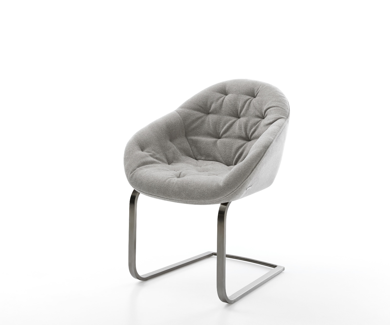 Sledemodel Gaio-Flex zachte stof met structuur grijs sledemodel vlak grafiet Sledemodel Gaio-Flex zachte stof met structuur grijs sledemodel vlak grafiet