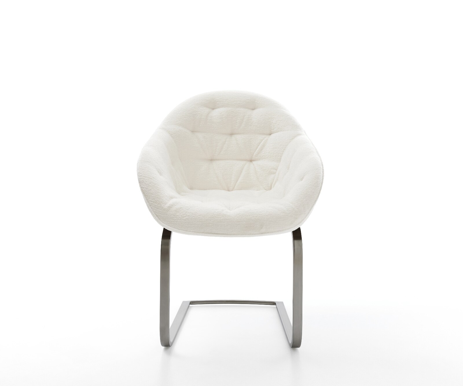 Sledemodel Gaio-Flex bouclé zacht beige sledemodel vlak grafiet 2