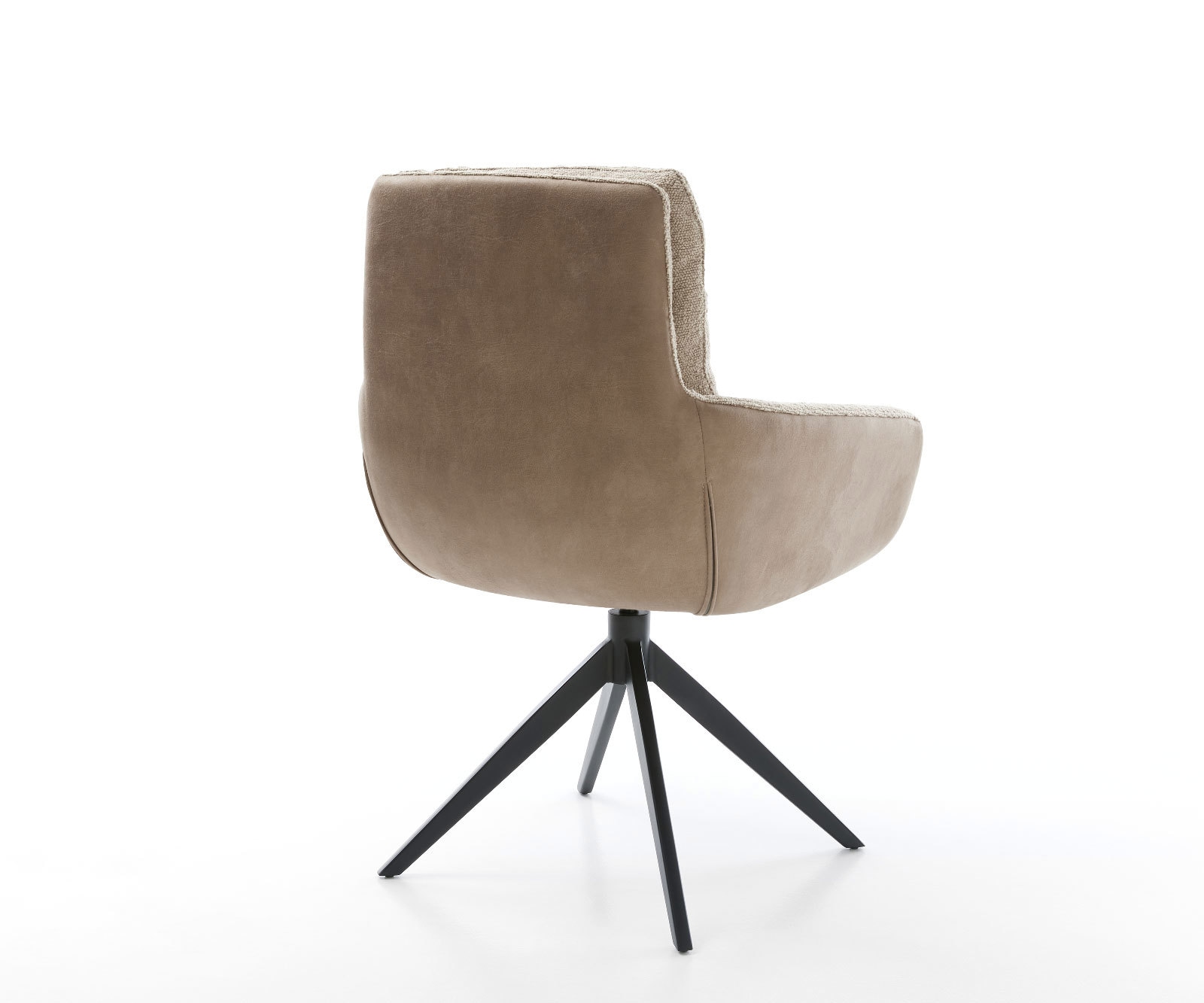 Draaistoel Abelia-Flex met armleuning materiaalmix mud kruisframe breed zwart 360° draaibaar rocker-functie 4 Draaistoel Abelia-Flex met armleuning materiaalmix mud kruisframe breed zwart 360° draaibaar rocker-functie 4