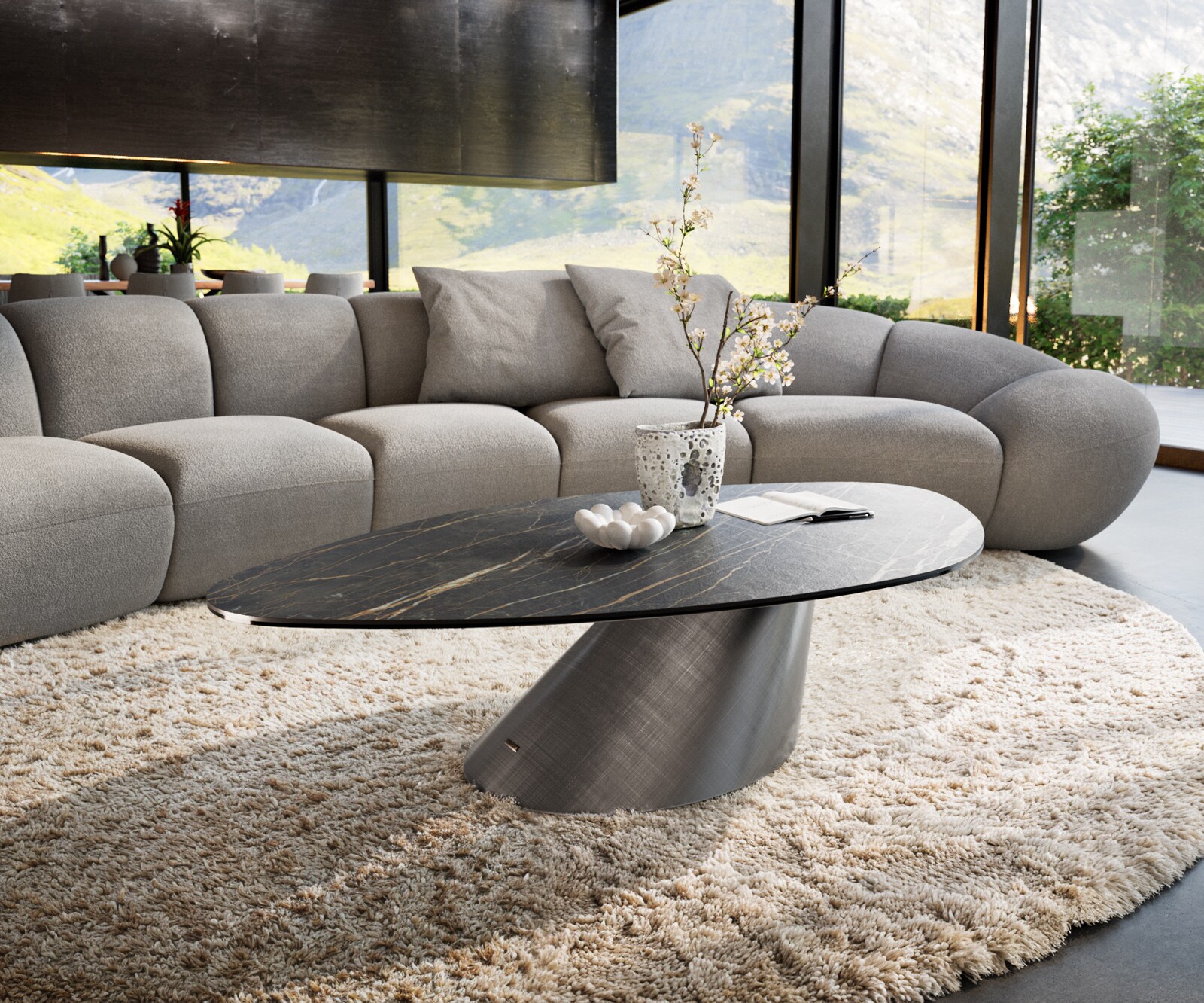 Salontafel Edge Keramiek Organisch 5