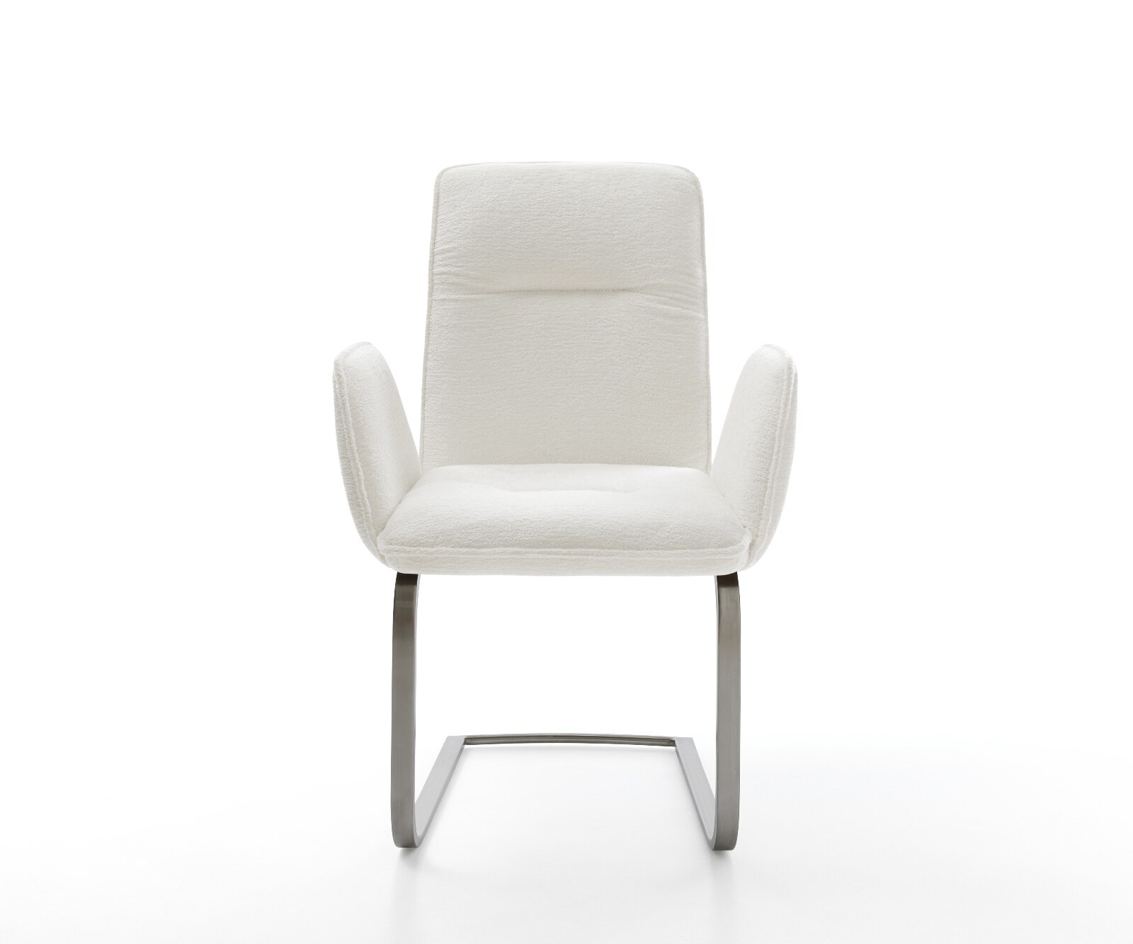 Sledemodel Vinja-Flex bouclé zacht beige sledemodel vlak grafiet 2