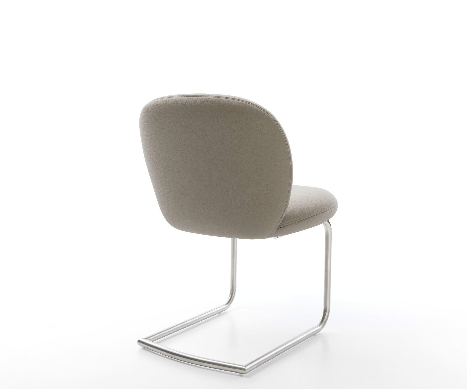 Sledemodel Nube-Flex echt leer mud sledemodel rond roestvrij staal pocketveer kern 5