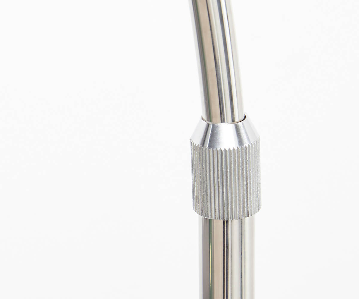  Vloerlamp Big-Deal Zilver in hoogte verstelbare booglamp 3
