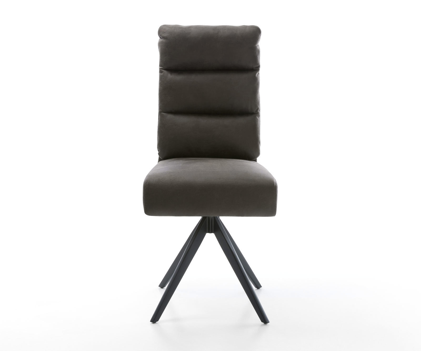 Eetkamerstoel Pela-Flex microvelours antraciet vintage kruisframe hoekig zwart pocketveer kern 1 Eetkamerstoel Pela-Flex microvelours antraciet vintage kruisframe hoekig zwart pocketveer kern 1