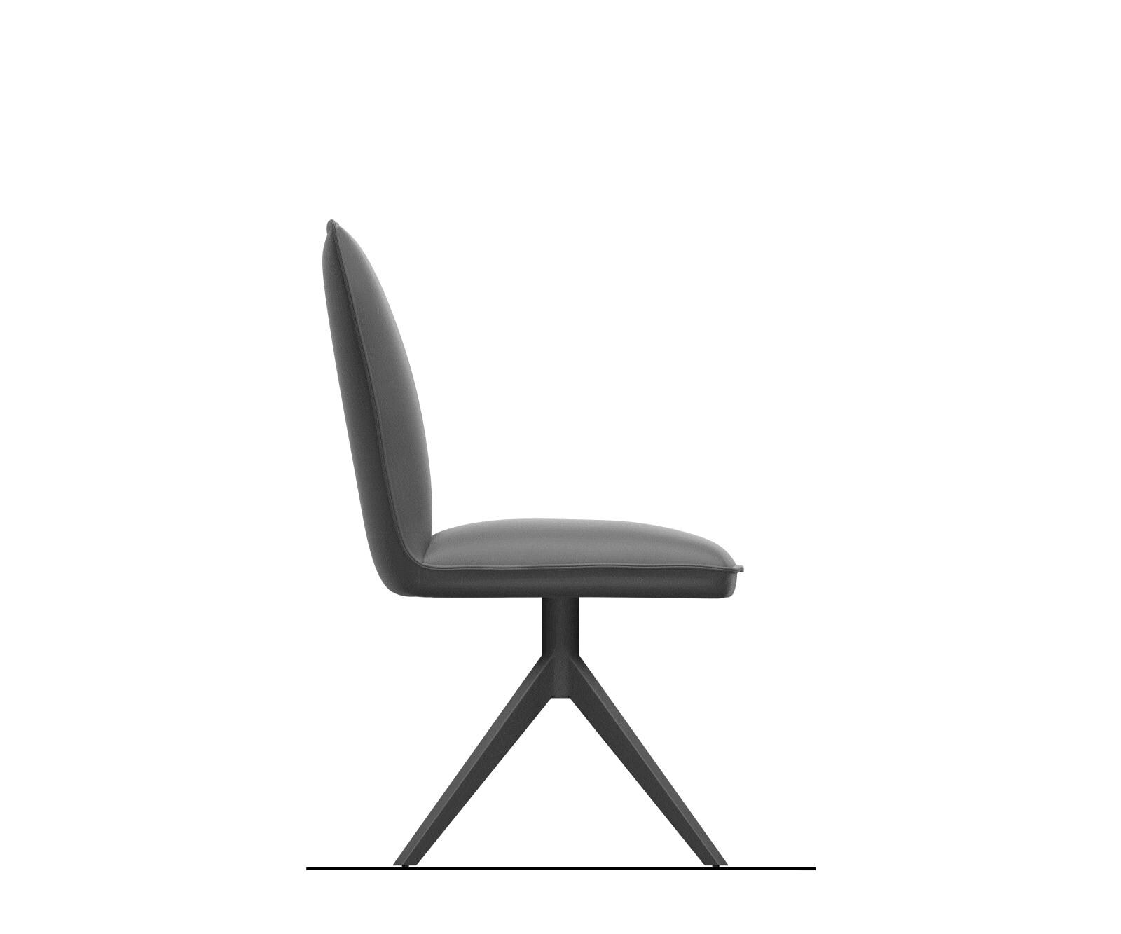 Draaistoel Lelio-Flex bouclé zacht beige kruisframe breed roestvrij staal 360° draaibaar rocker-functie pocketveer kern 9