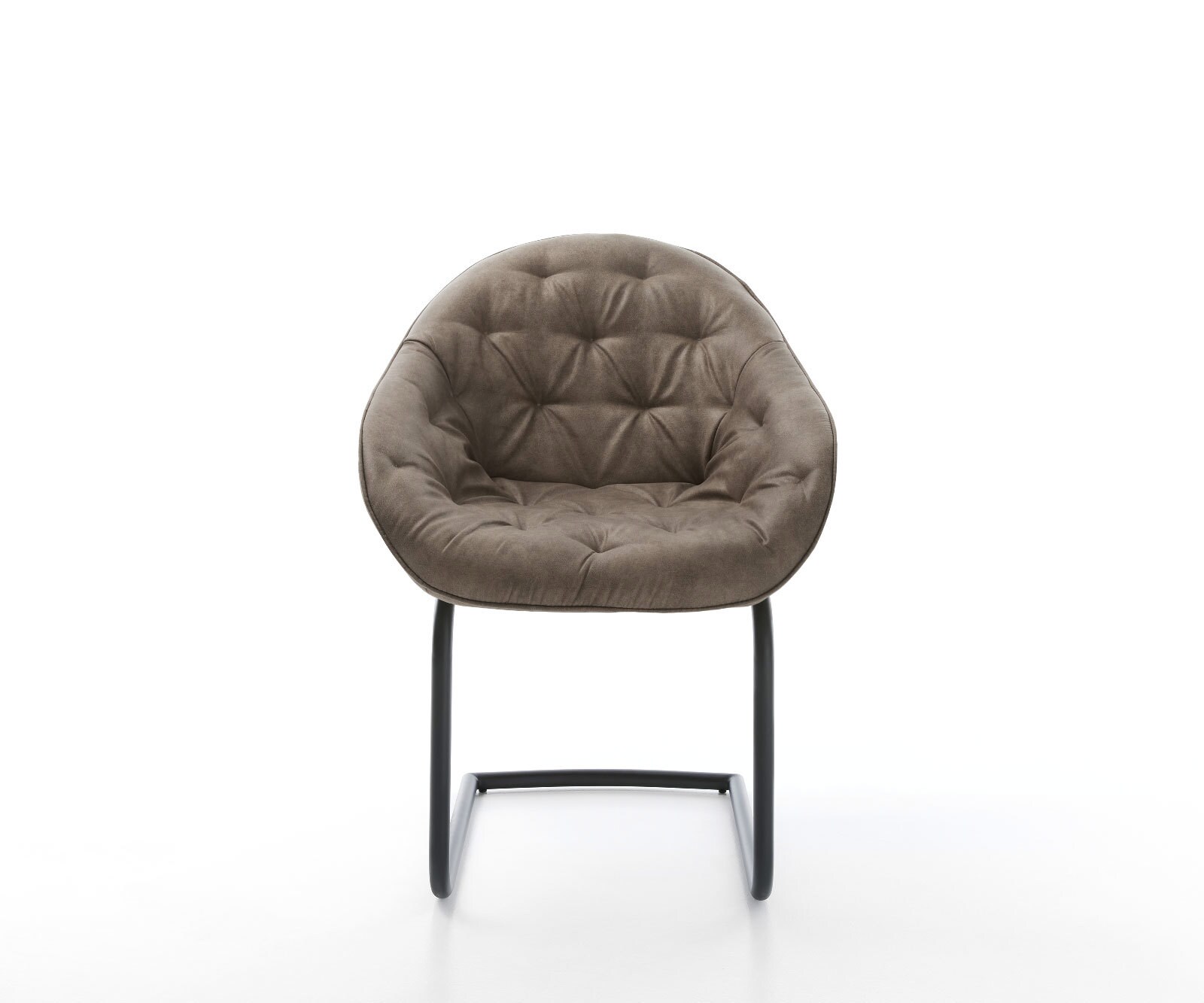 Sledemodel Gaio-Flex microvelours taupe vintage sledemodel rond zwart 1 Sledemodel Gaio-Flex microvelours taupe vintage sledemodel rond zwart 1