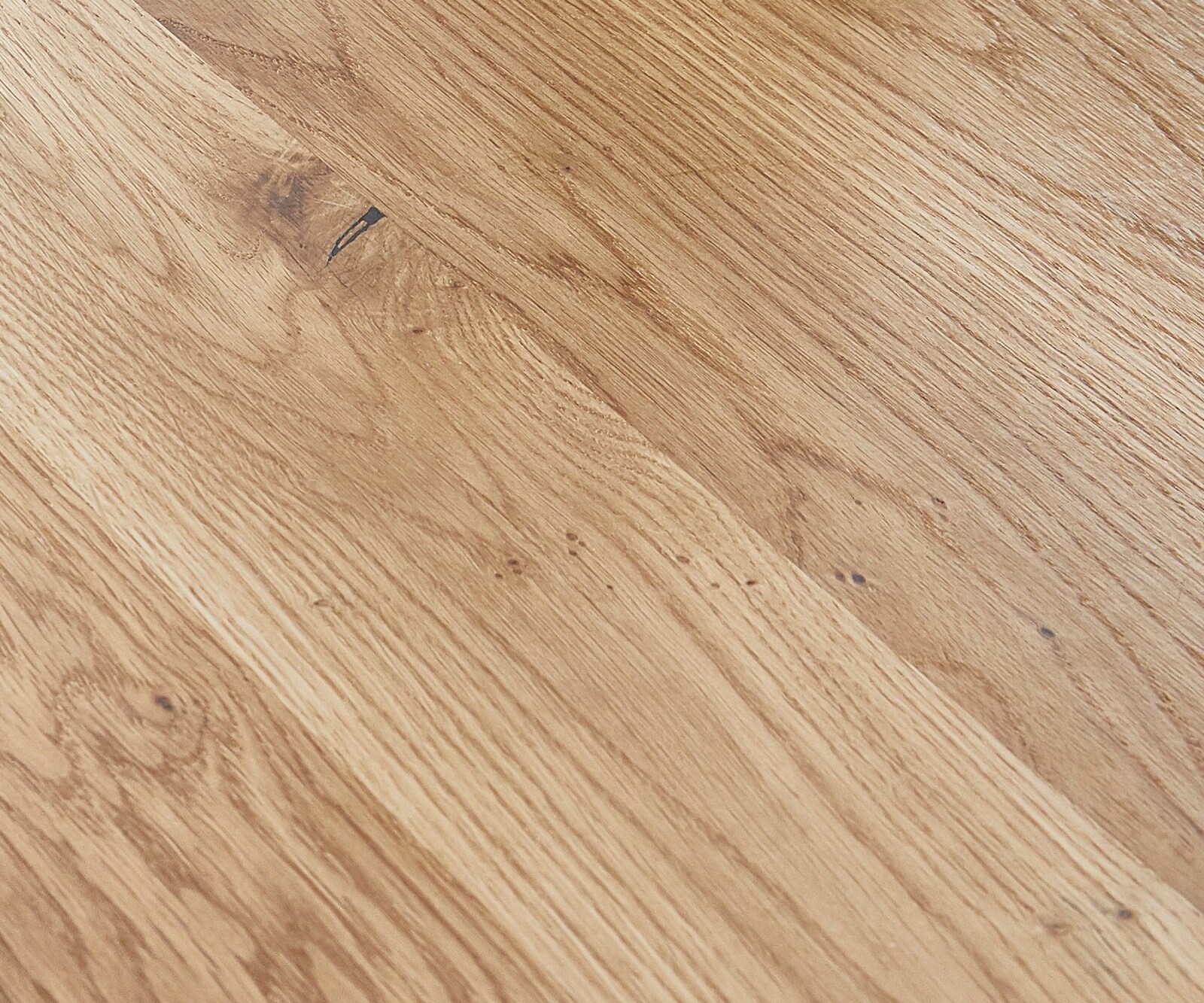 Eettafel Edge 260x100 eiken natuur kruisframe rechthoek roestvrij staal  Live-Edge 3