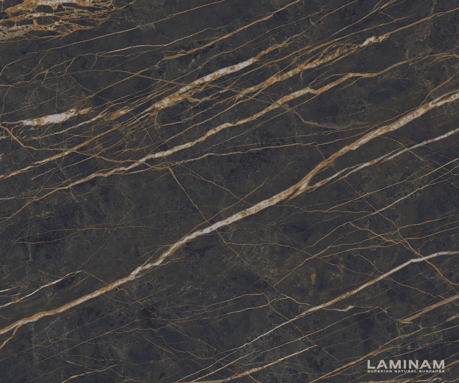 Salontafel Edge rond 90x90 cm keramiek Laminam® Noir Desir bruin Sarity geborsteld roestvrij staal 3